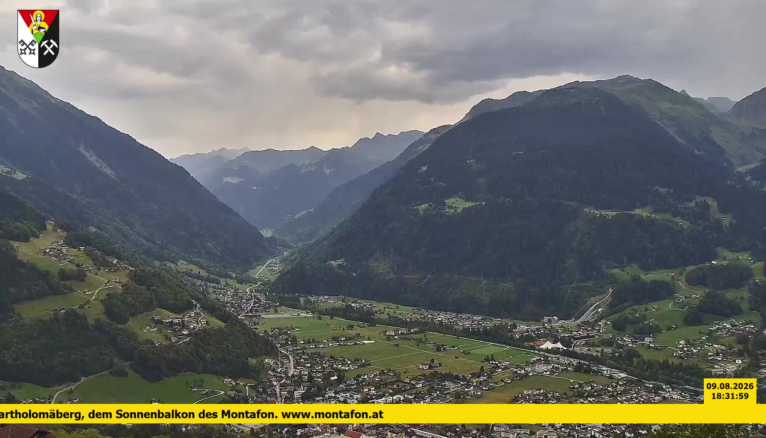 Bartholomäberg | Blick auf Schruns