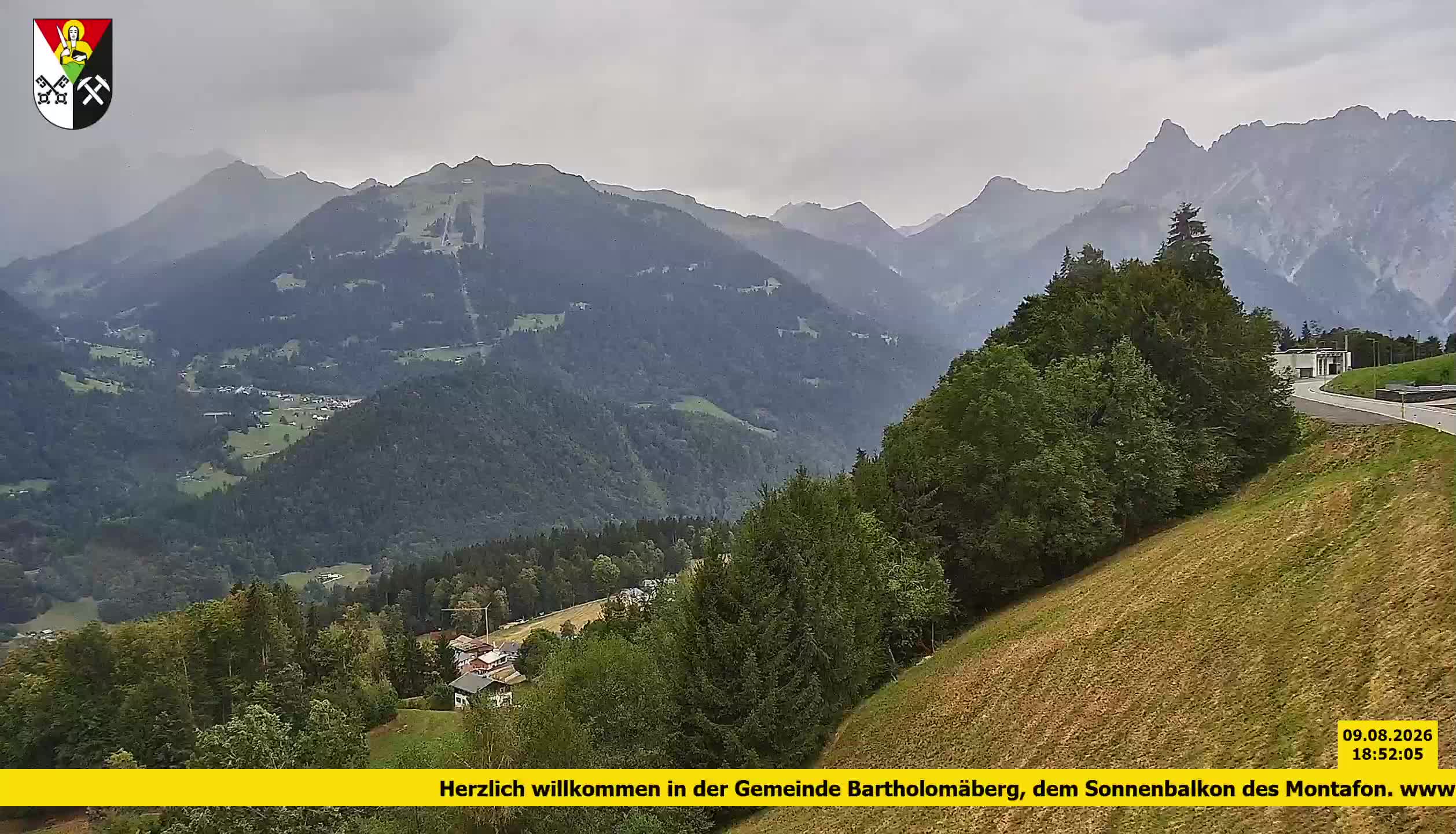 Bartholomäberg | Blick auf Schruns