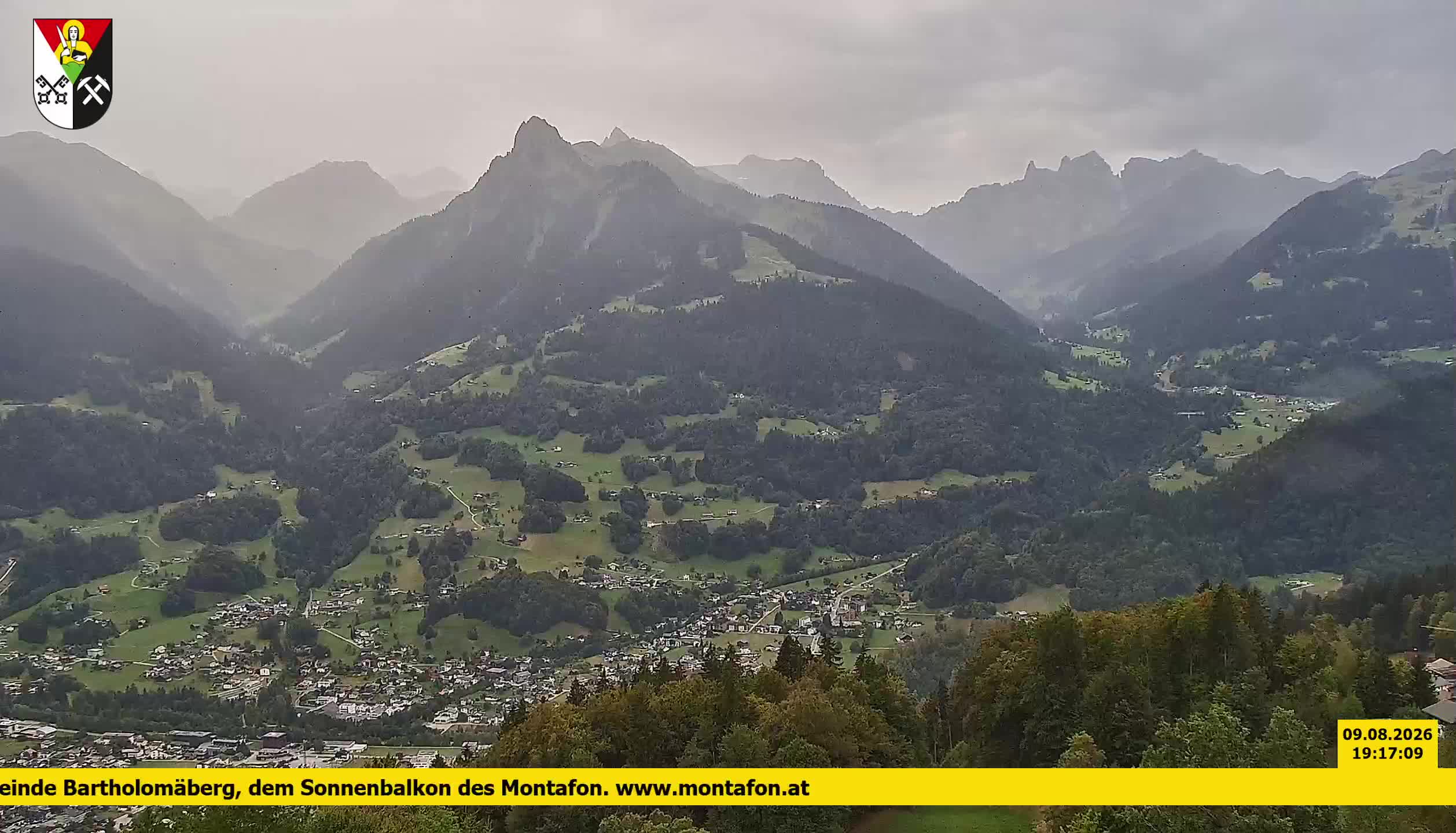 Bartholomäberg | Blick auf Schruns