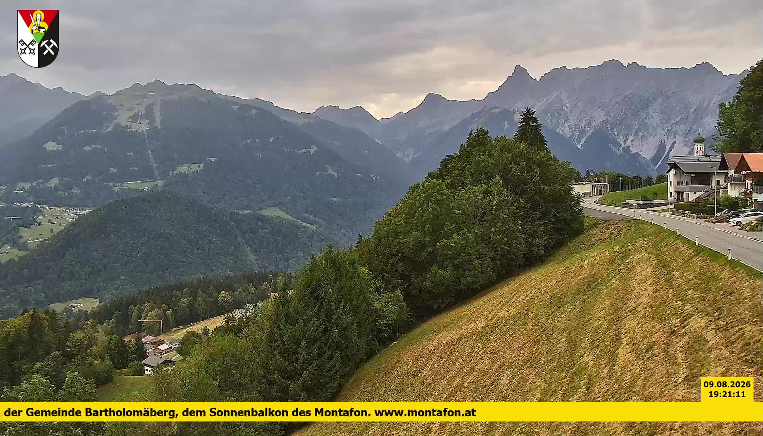 Bartholomäberg | Blick auf Schruns
