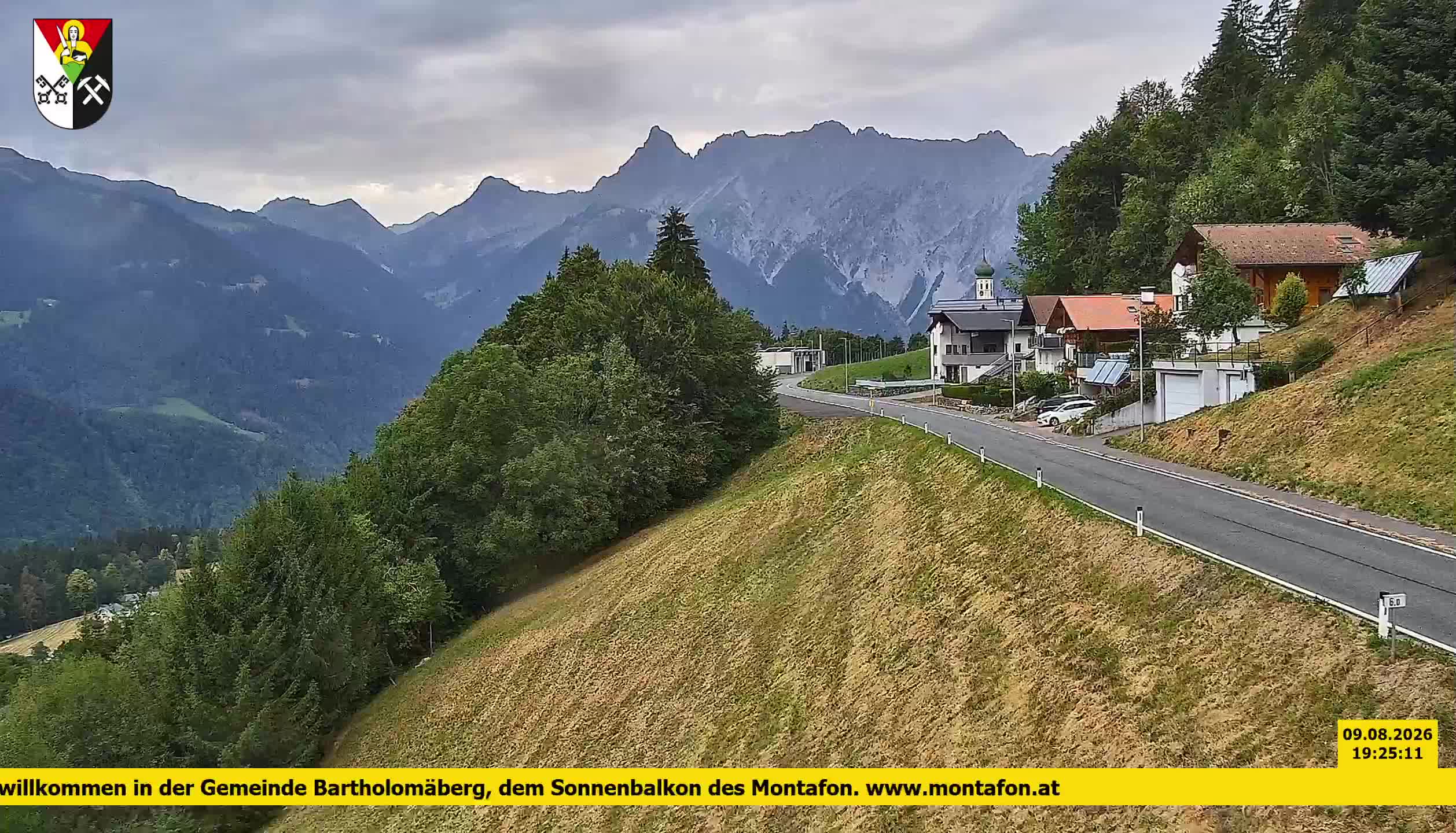 Bartholomäberg | Blick auf Schruns
