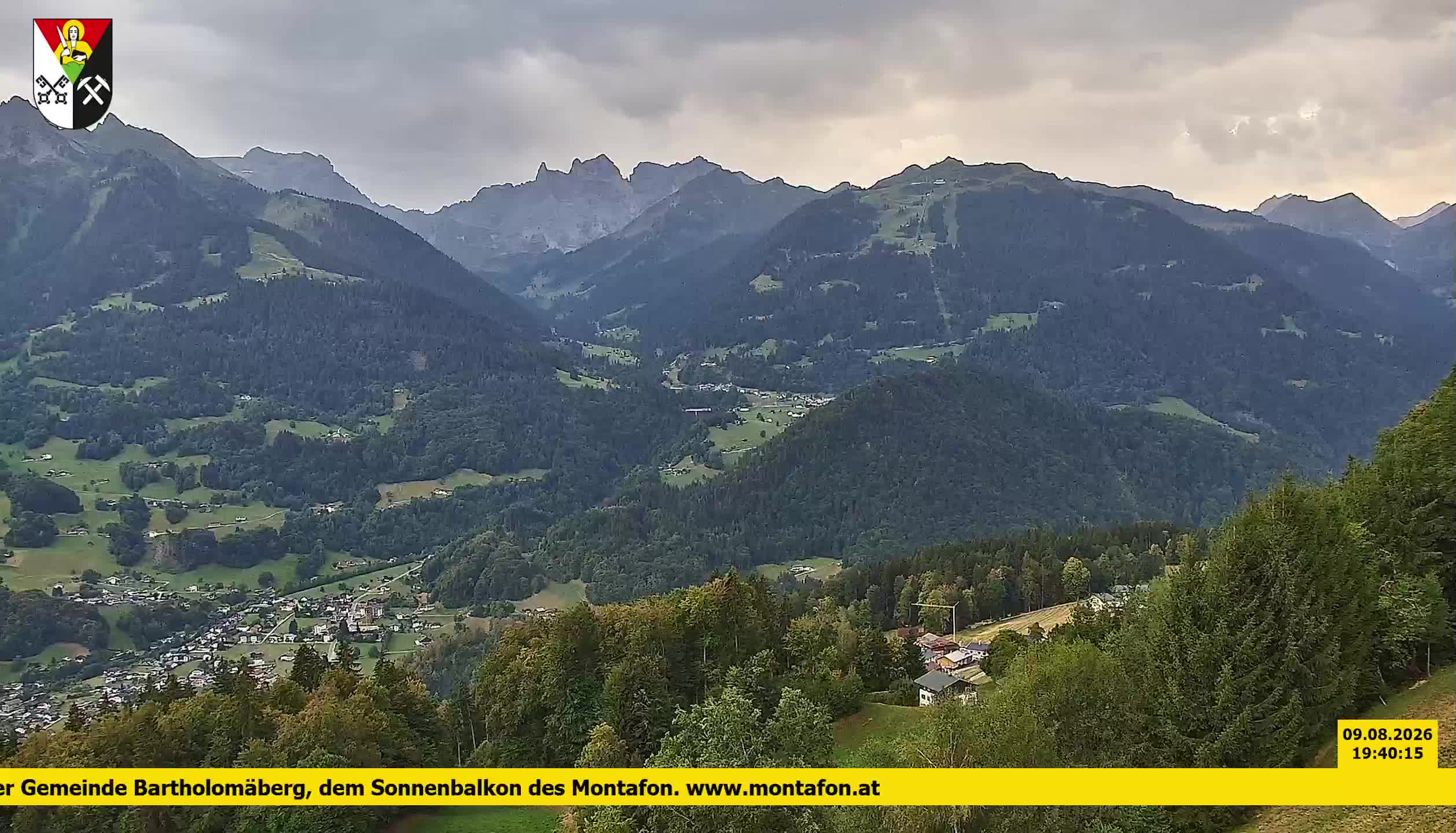 Bartholomäberg | Blick auf Schruns