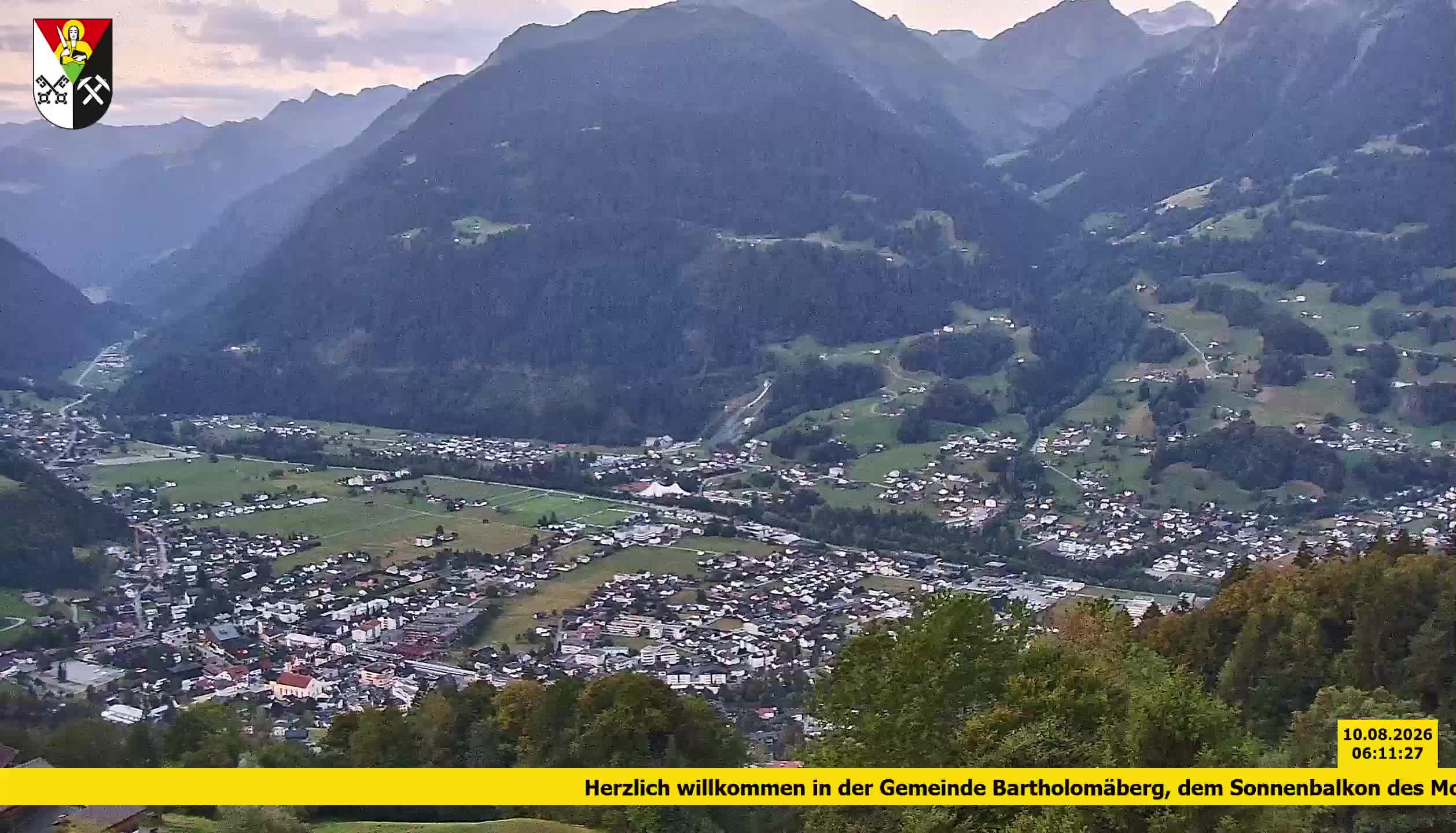 Bartholomäberg | Blick auf Schruns