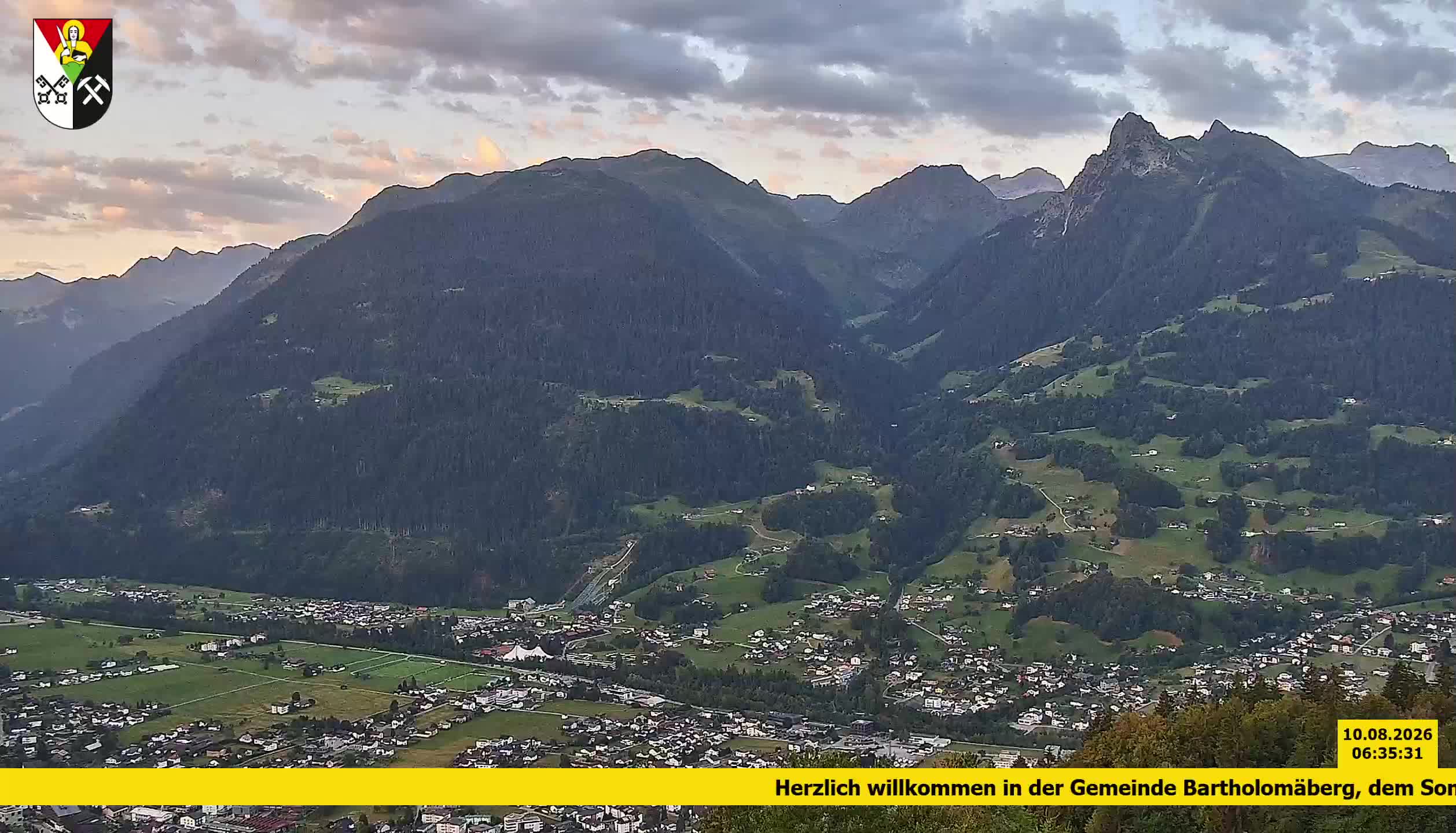 Bartholomäberg | Blick auf Schruns