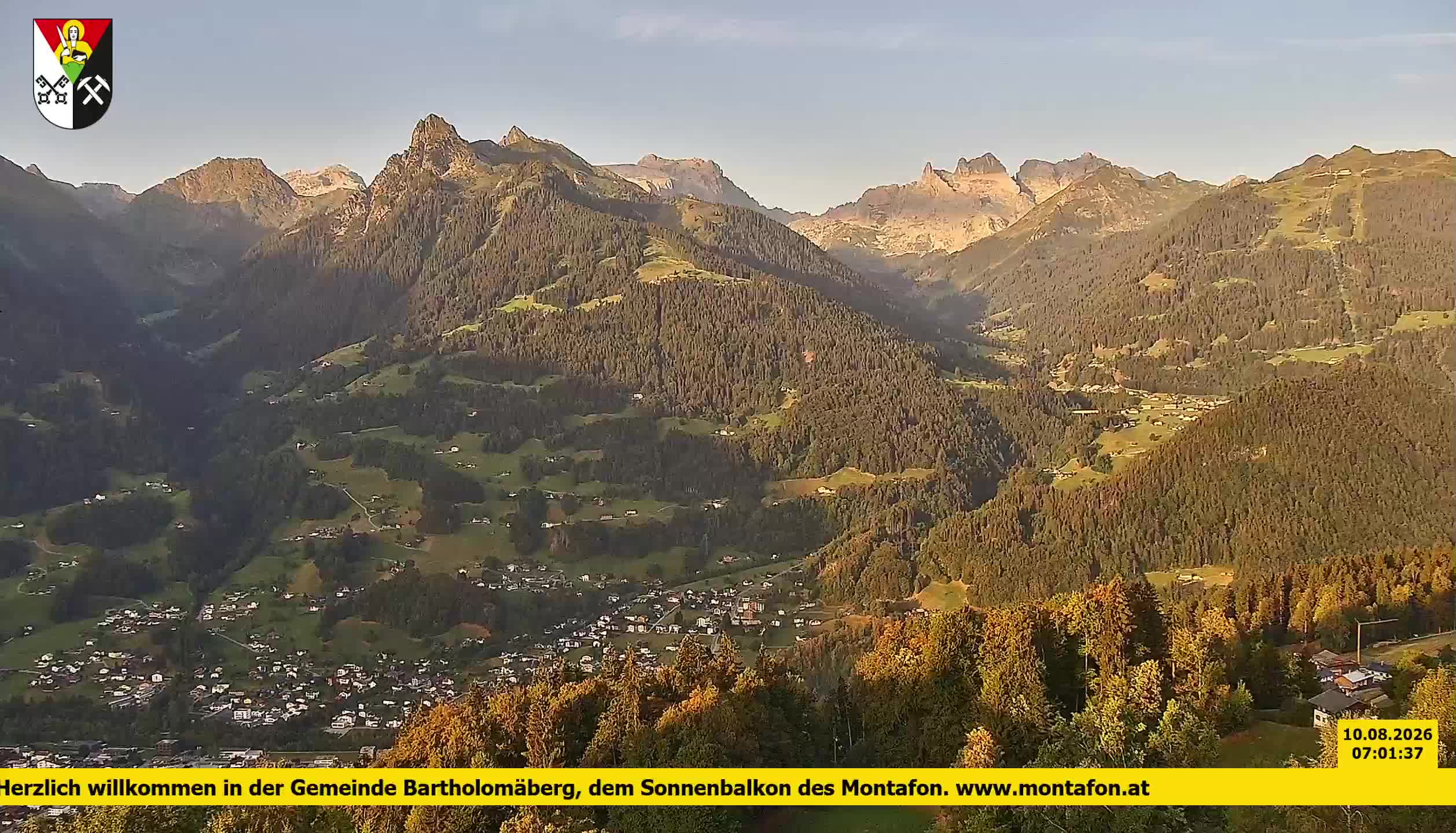 Bartholomäberg | Blick auf Schruns