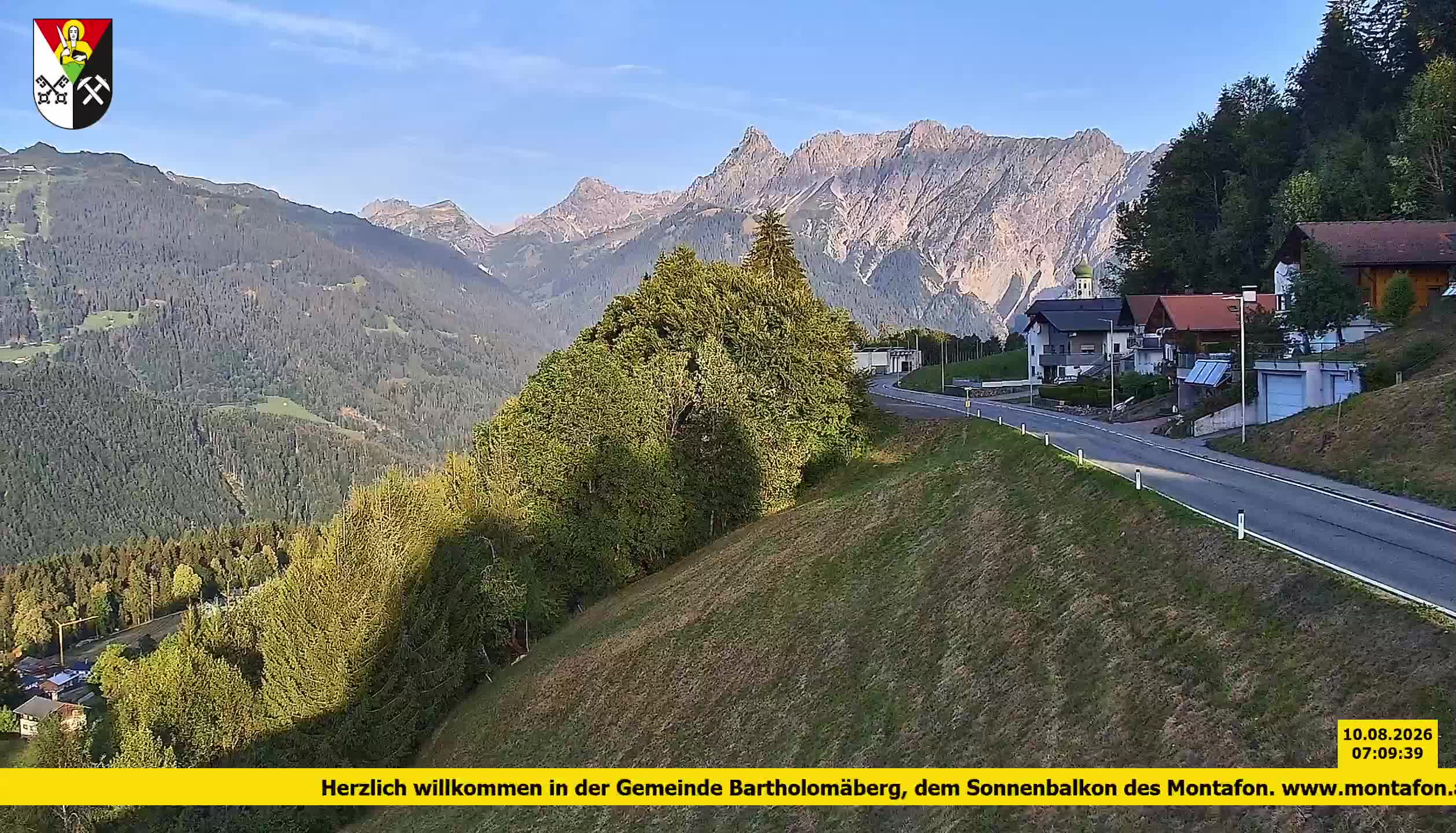Bartholomäberg | Blick auf Schruns