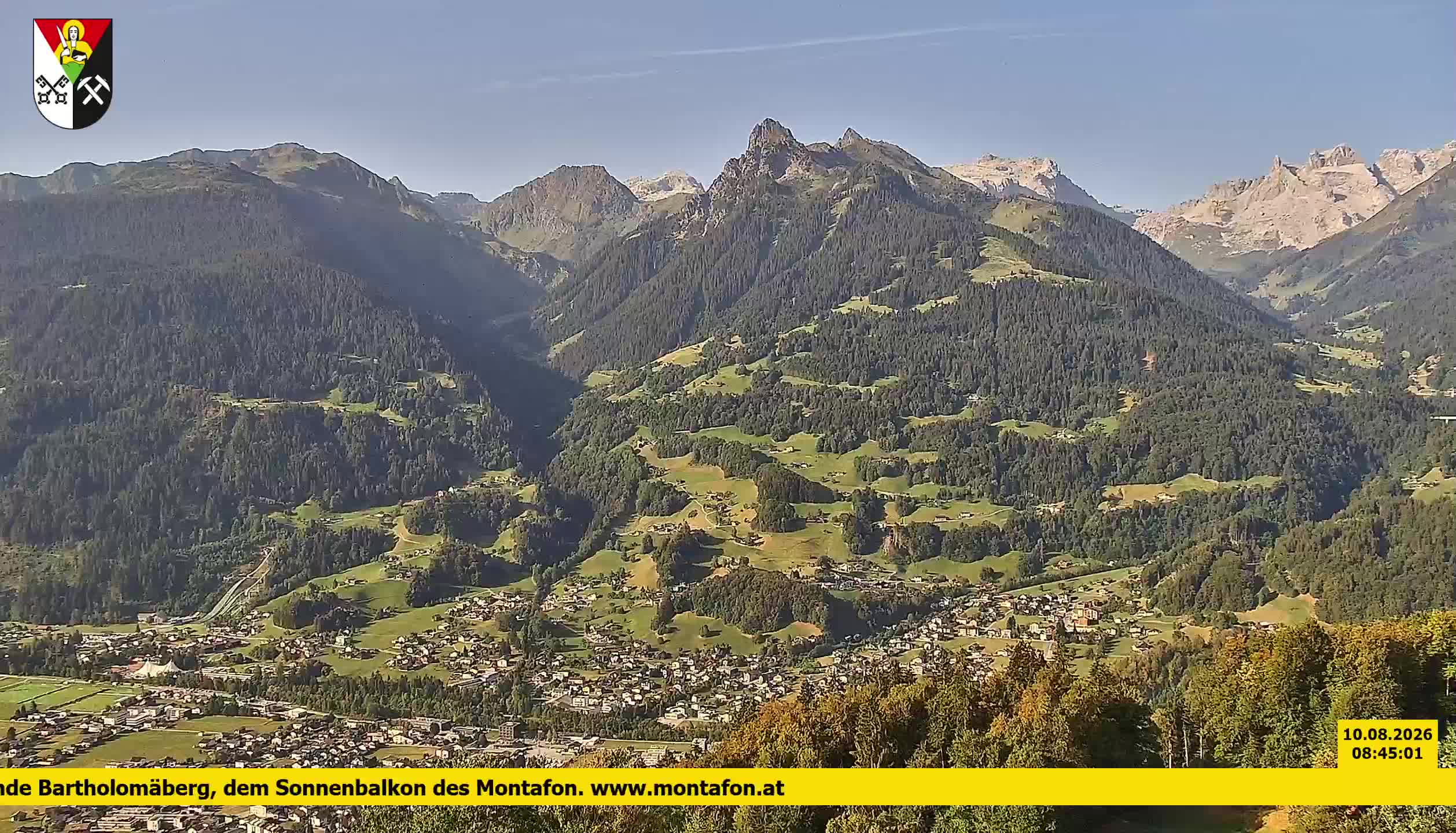 Bartholomäberg | Blick auf Schruns