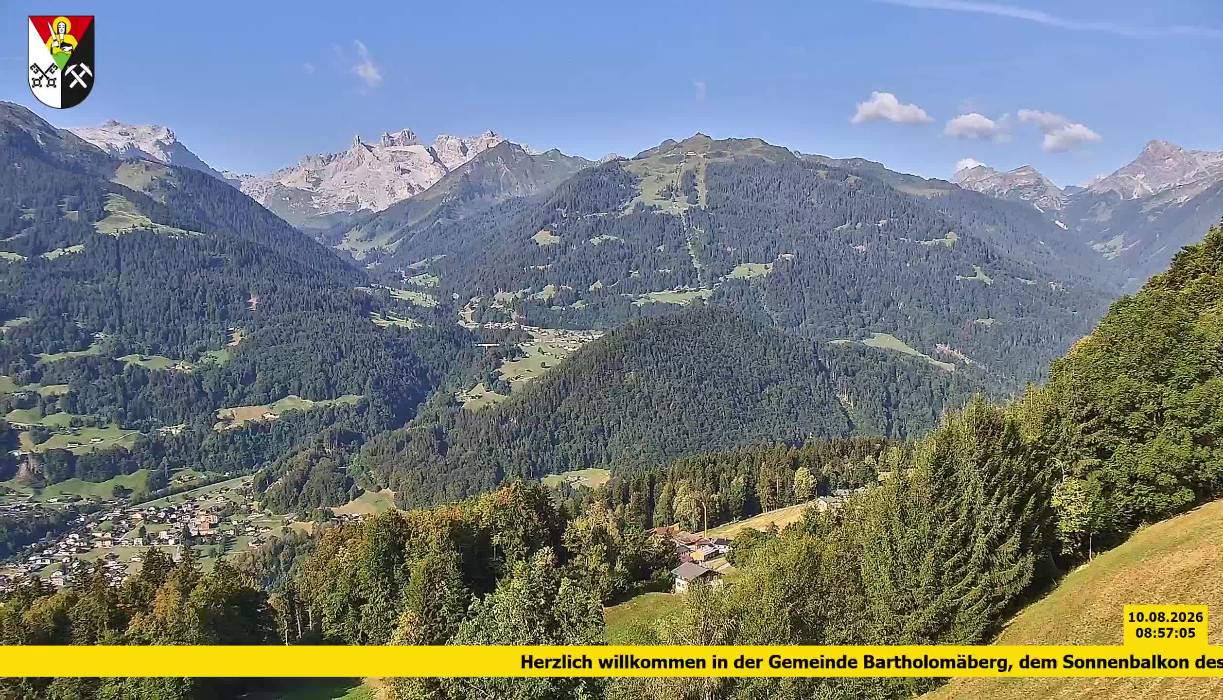 Bartholomäberg | Blick auf Schruns