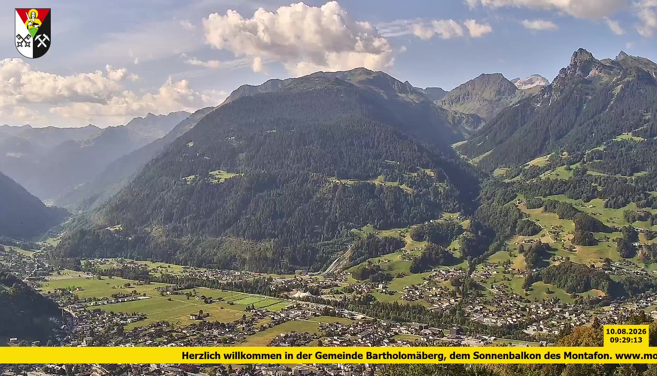 Bartholomäberg | Blick auf Schruns