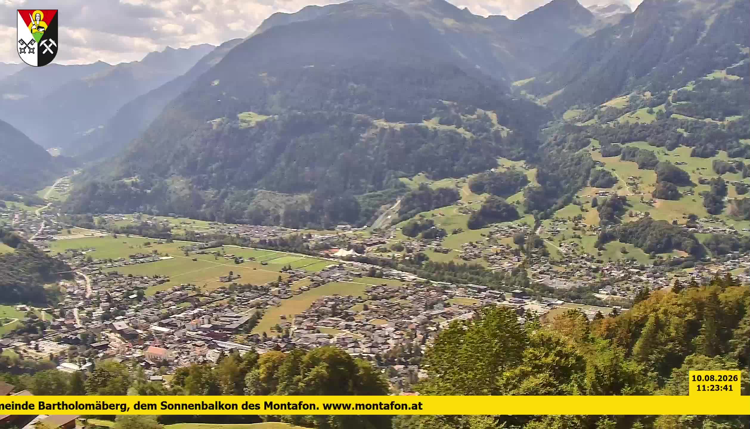 Bartholomäberg | Blick auf Schruns