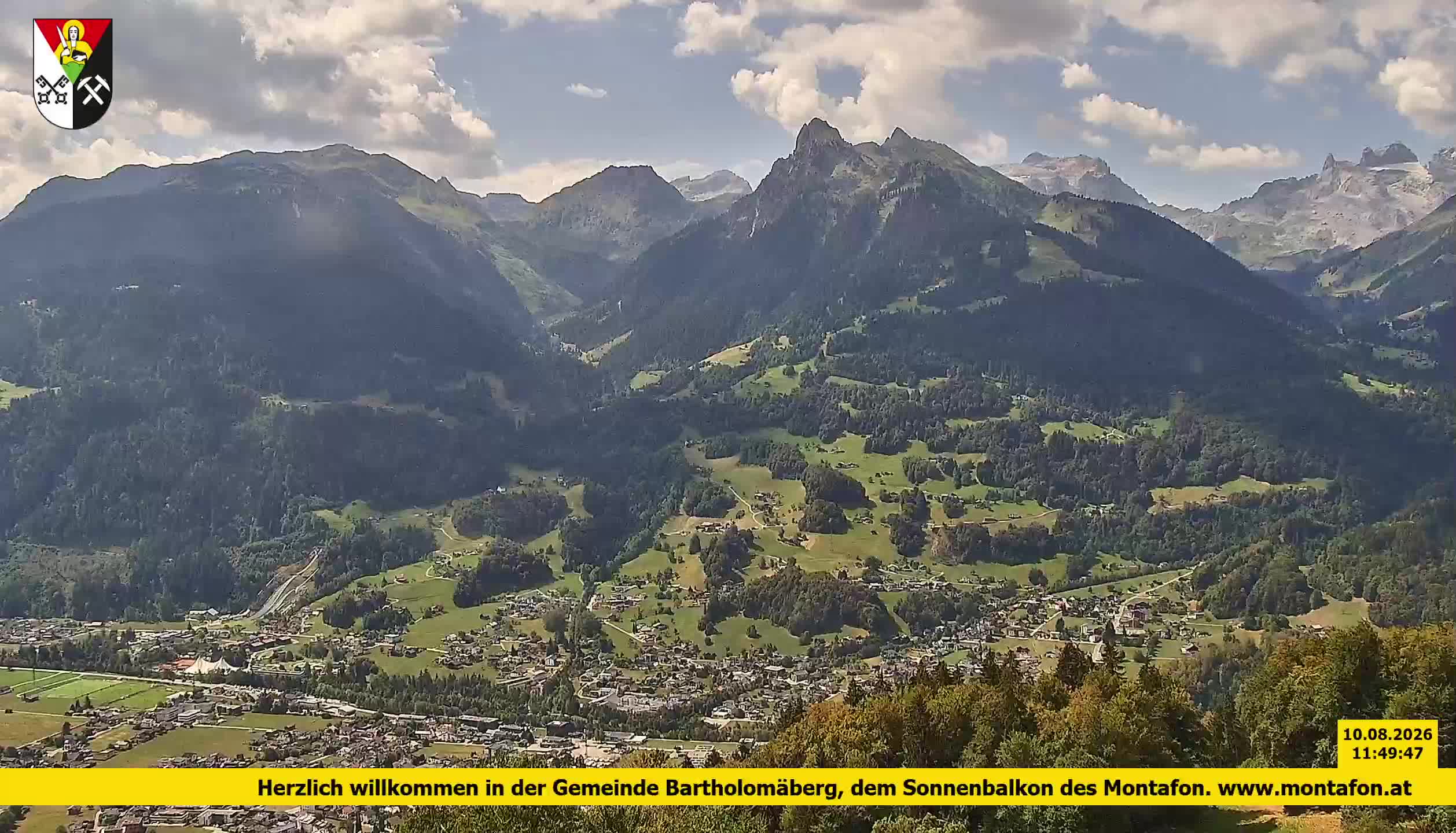 Bartholomäberg | Blick auf Schruns
