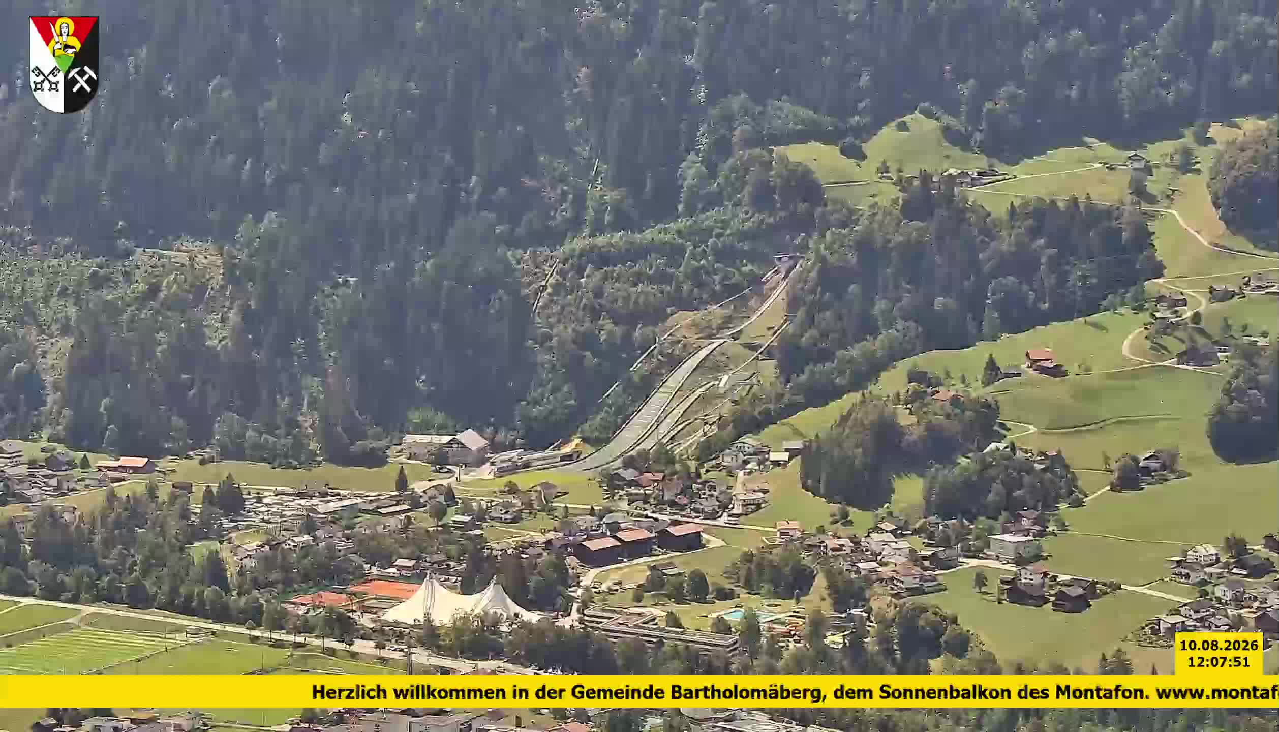 Bartholomäberg | Blick auf Schruns