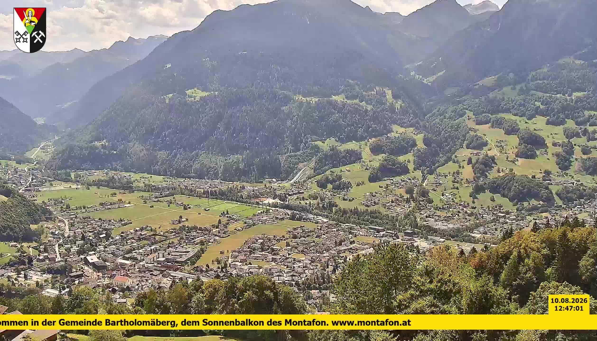 Bartholomäberg | Blick auf Schruns