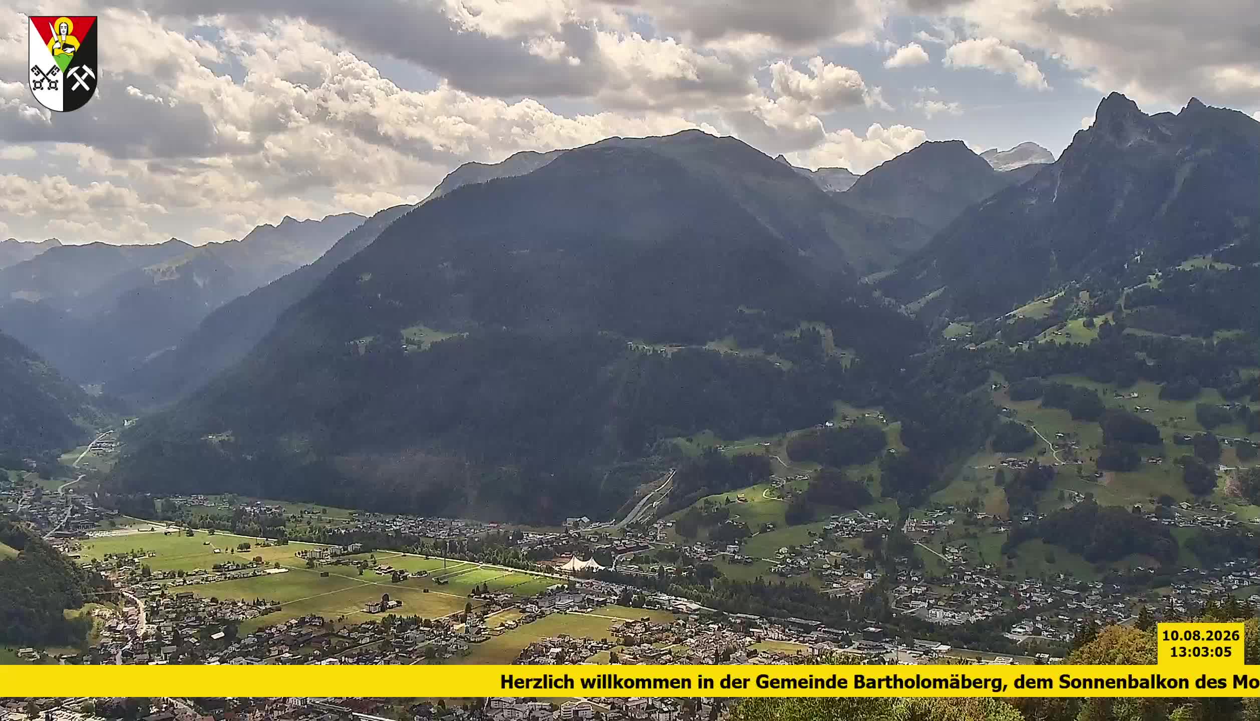 Bartholomäberg | Blick auf Schruns
