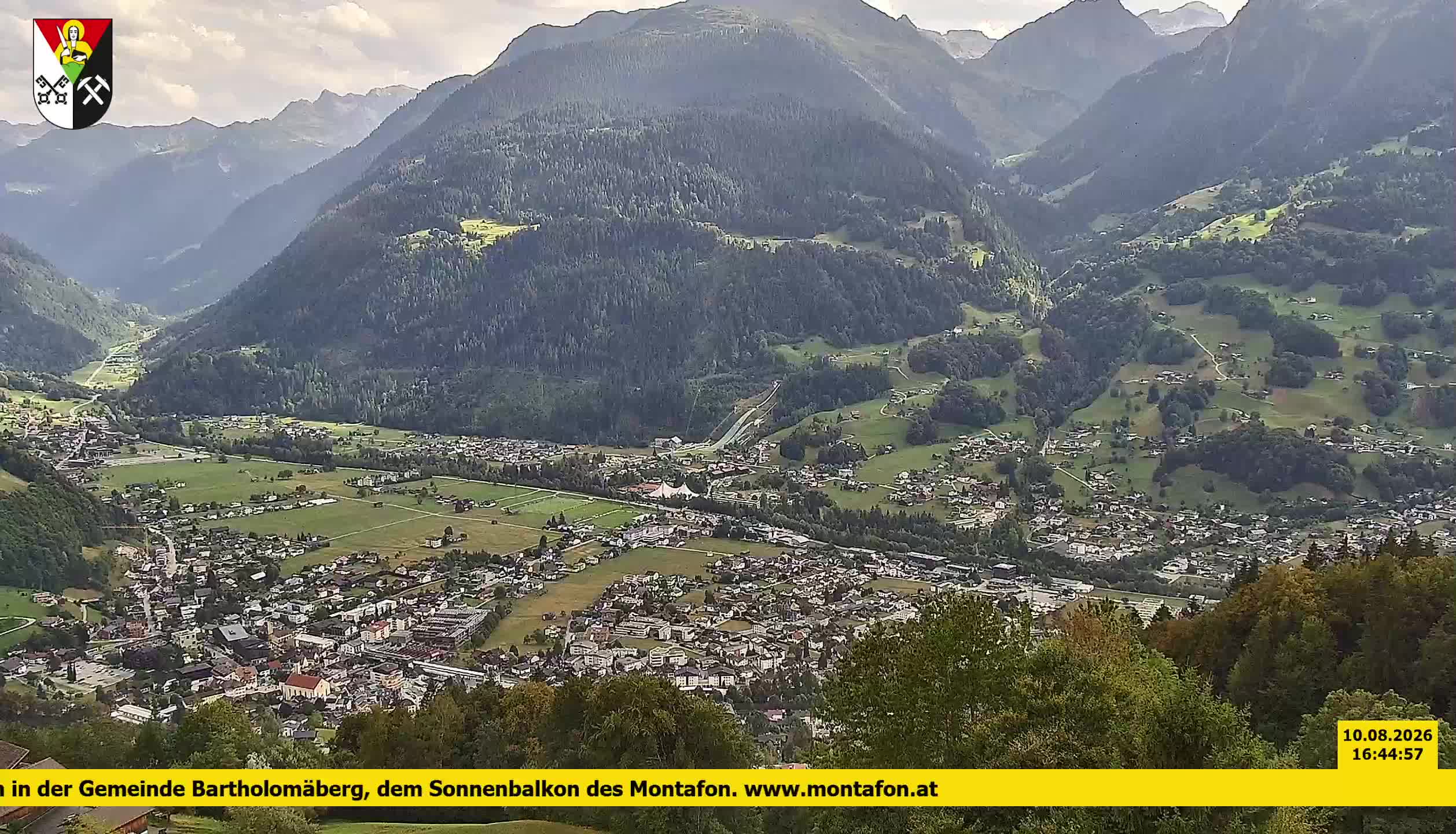 Bartholomäberg | Blick auf Schruns