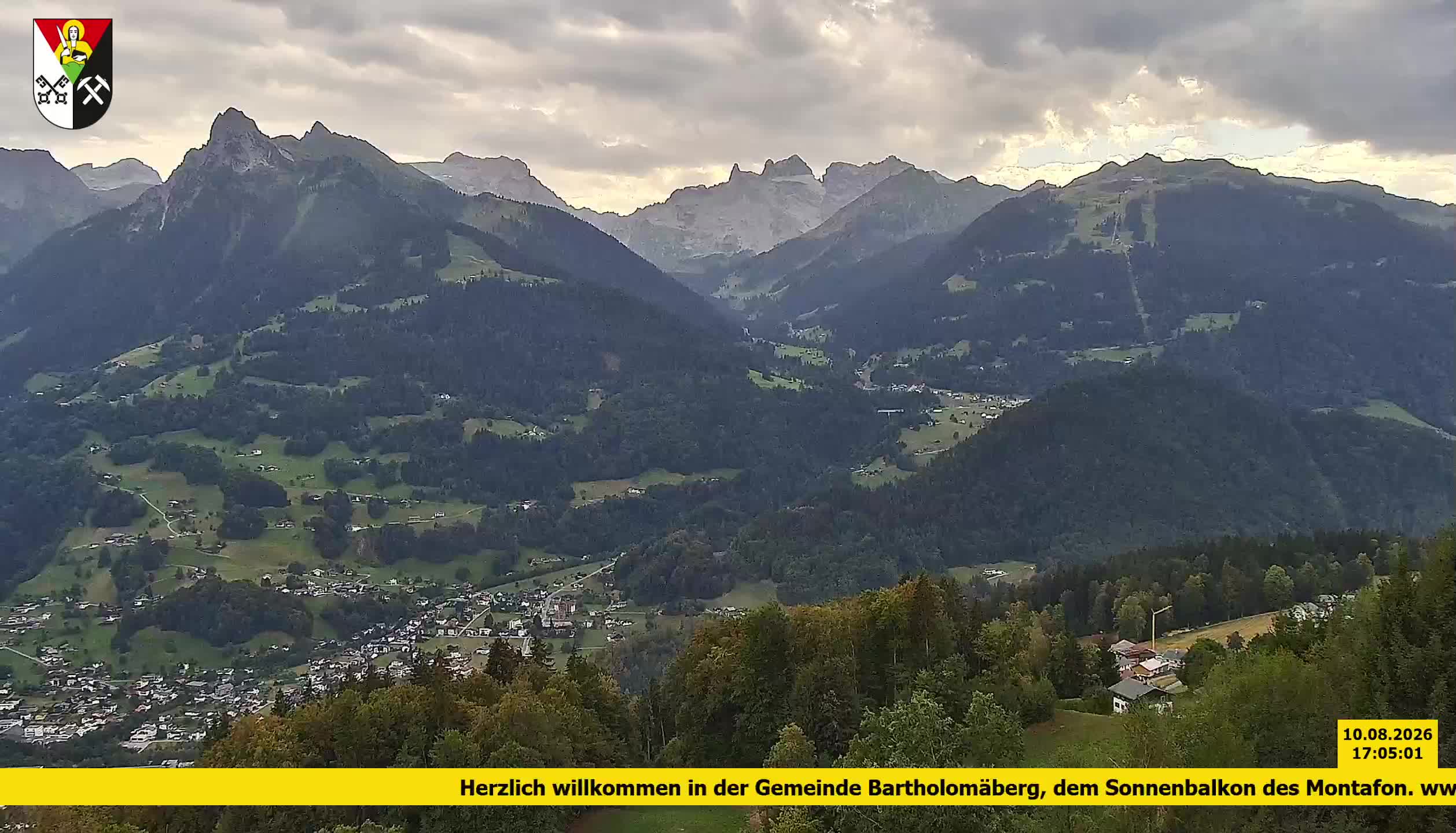 Bartholomäberg | Blick auf Schruns