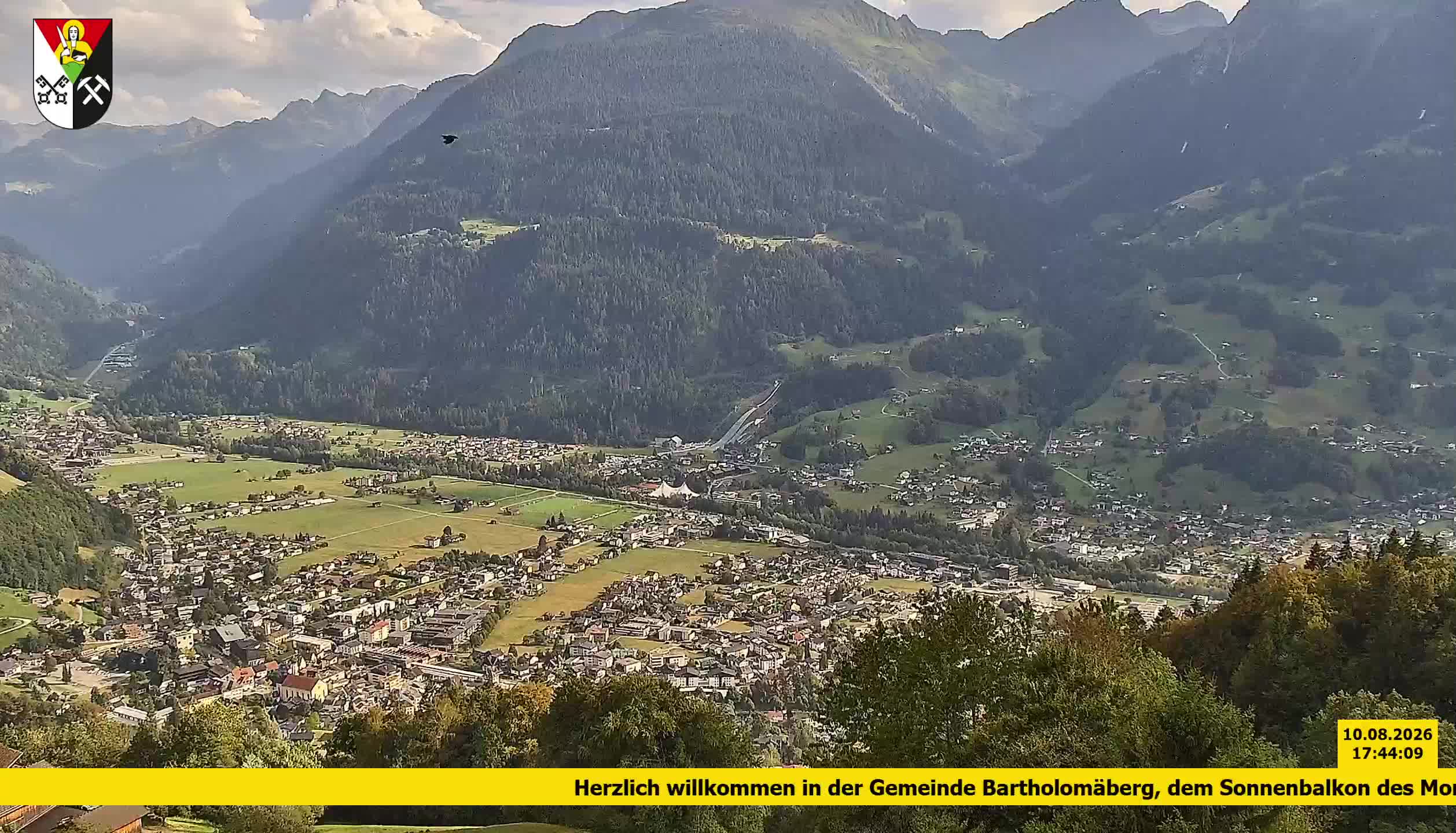 Bartholomäberg | Blick auf Schruns