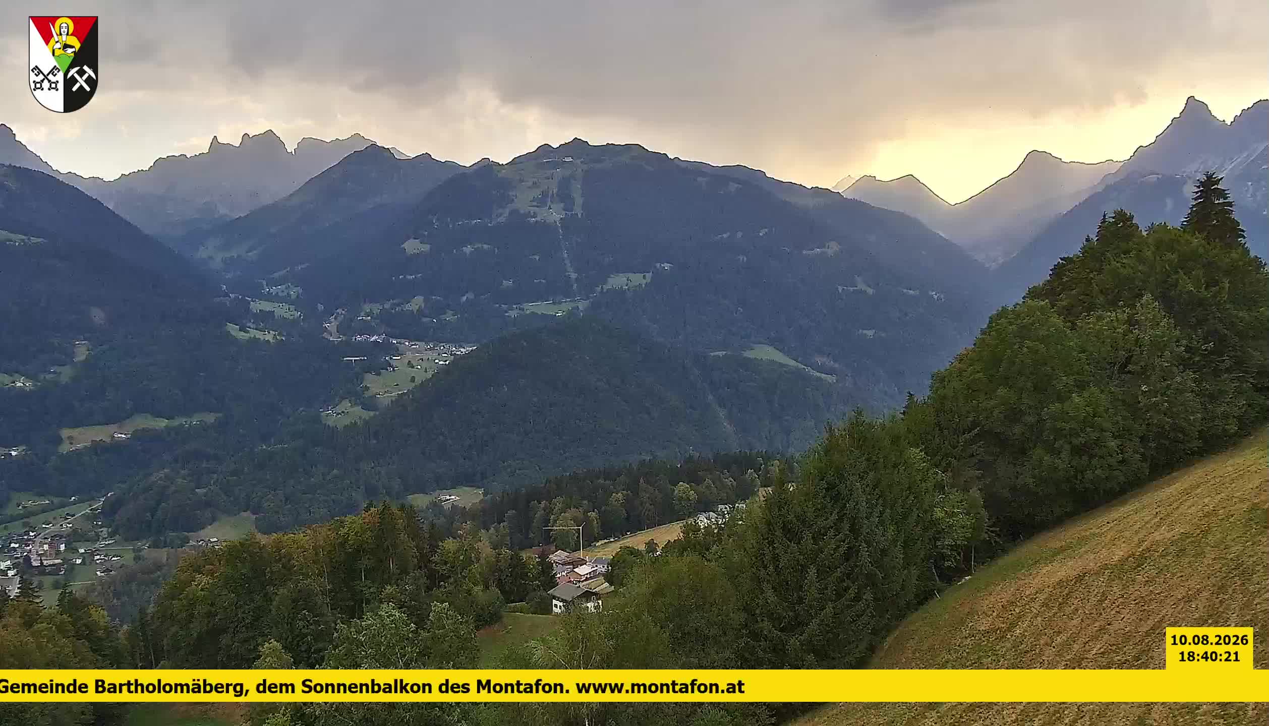 Bartholomäberg | Blick auf Schruns