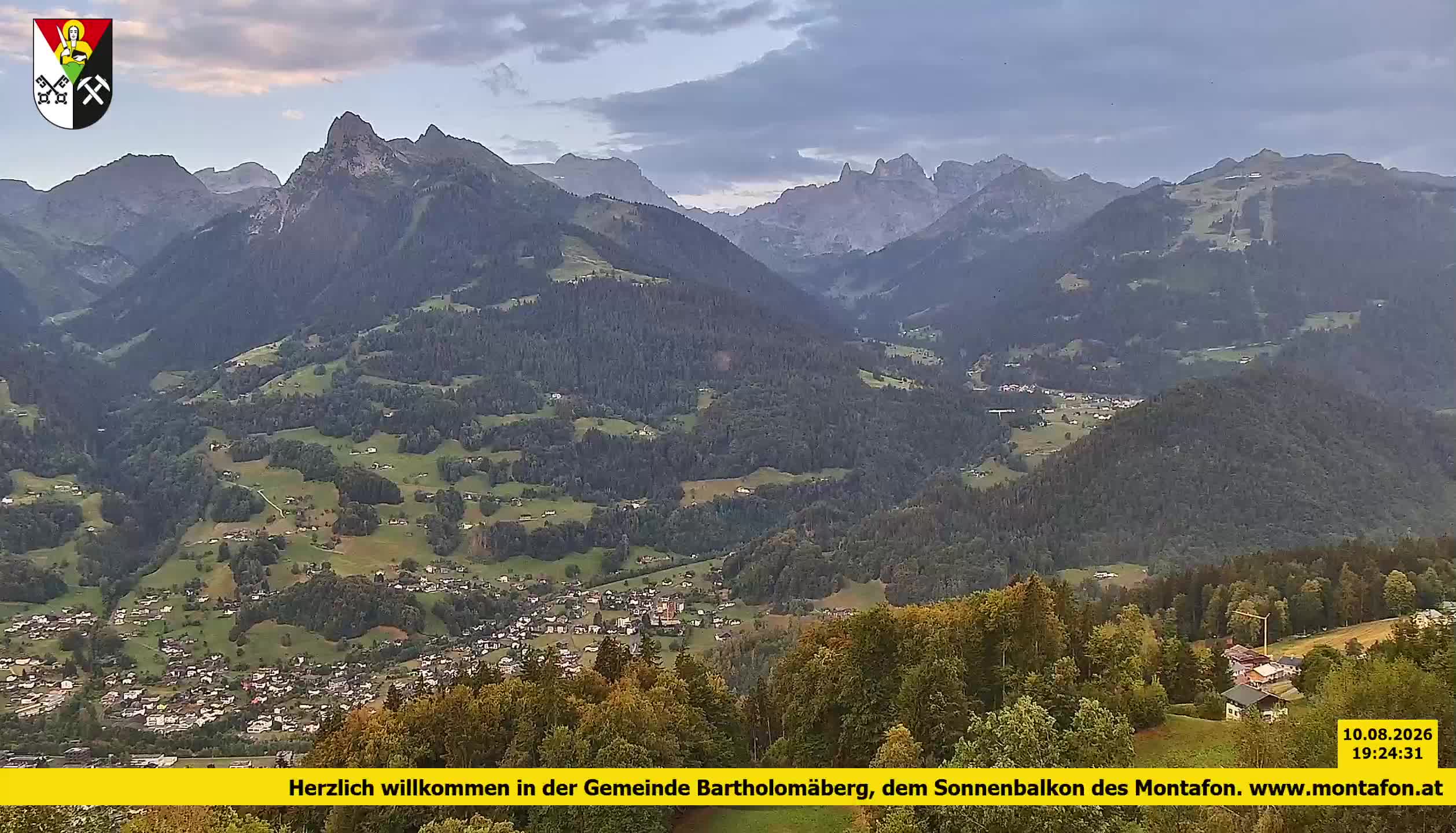 Bartholomäberg | Blick auf Schruns