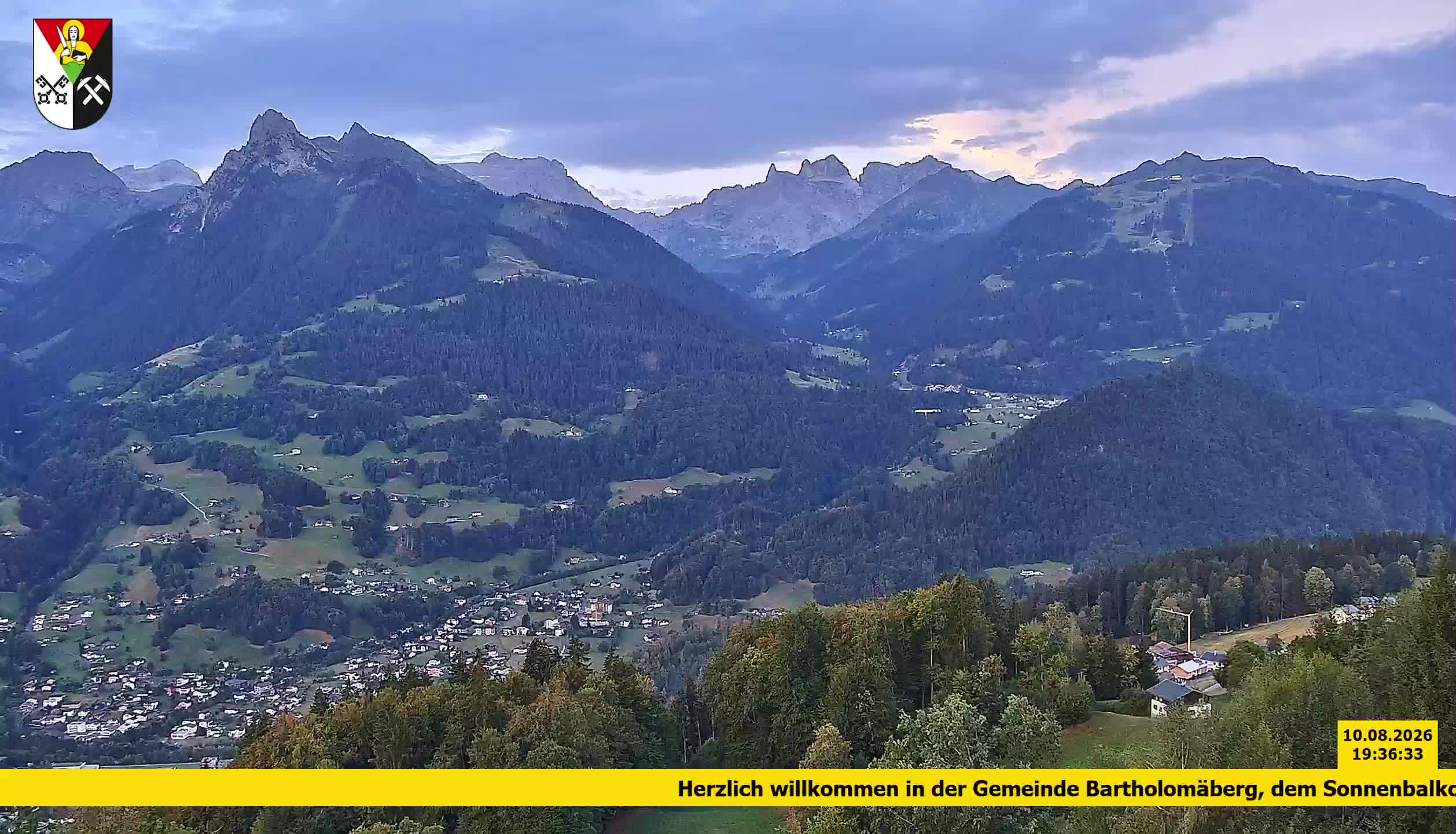 Bartholomäberg | Blick auf Schruns