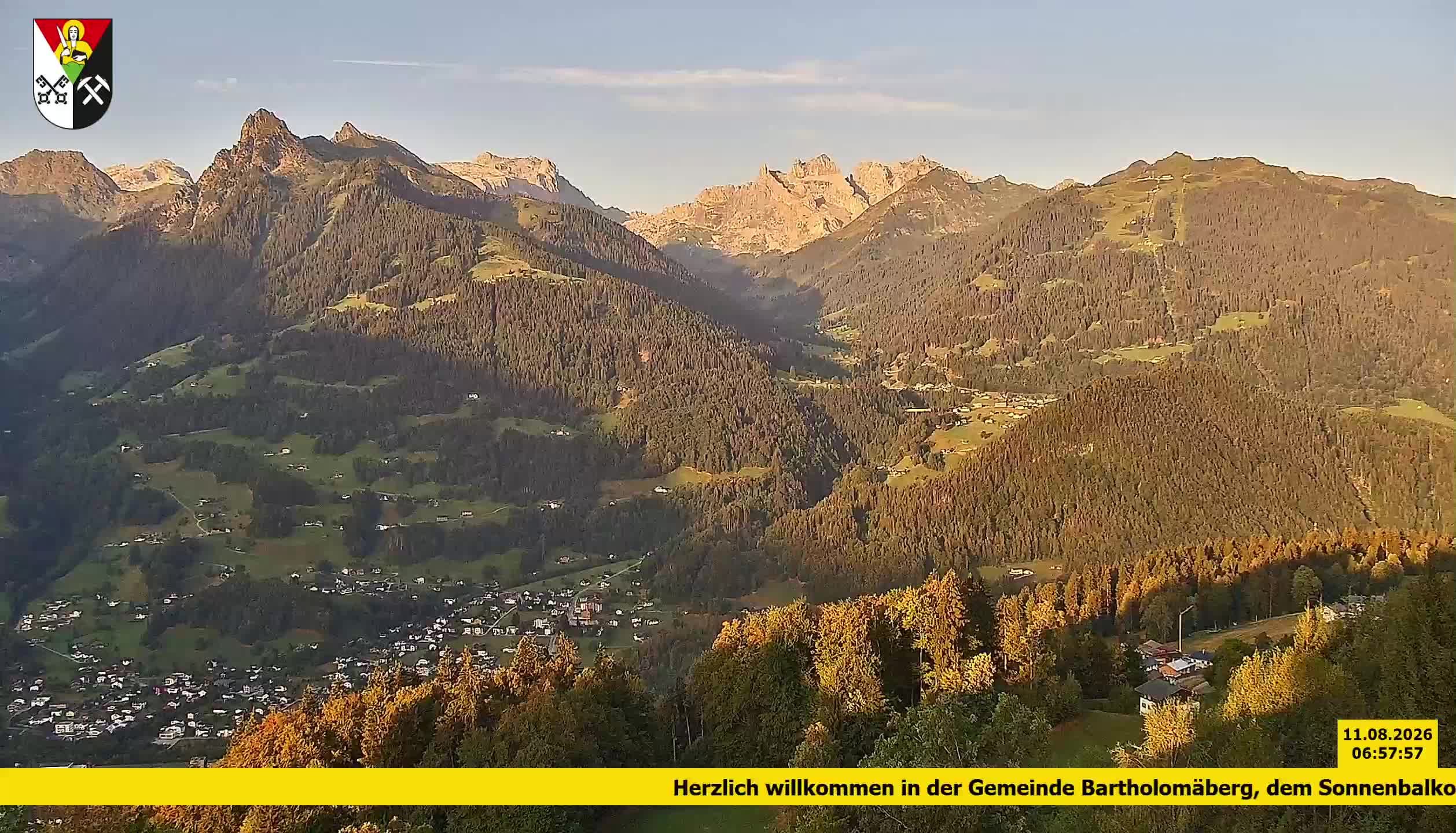 Bartholomäberg | Blick auf Schruns