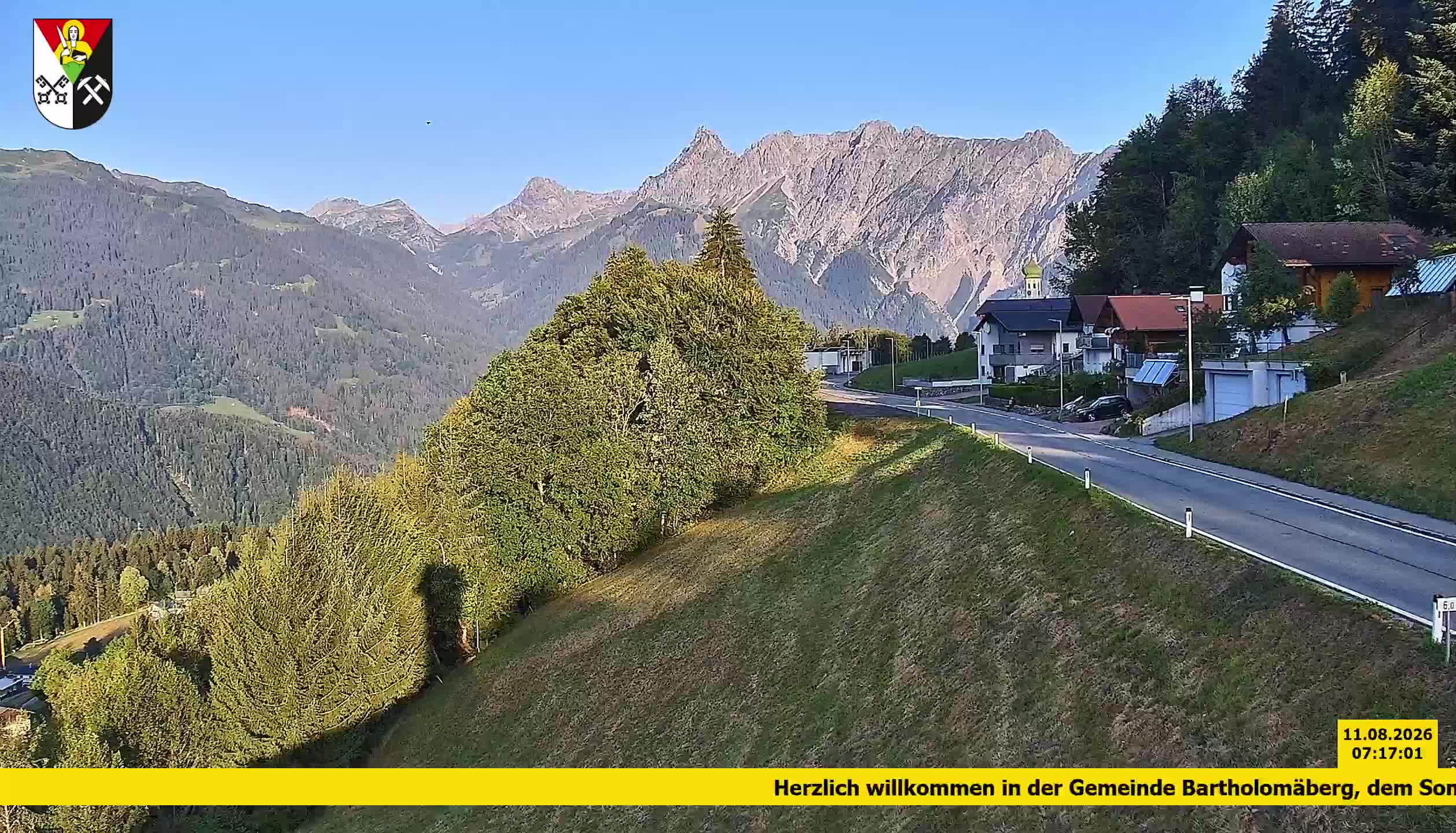 Bartholomäberg | Blick auf Schruns