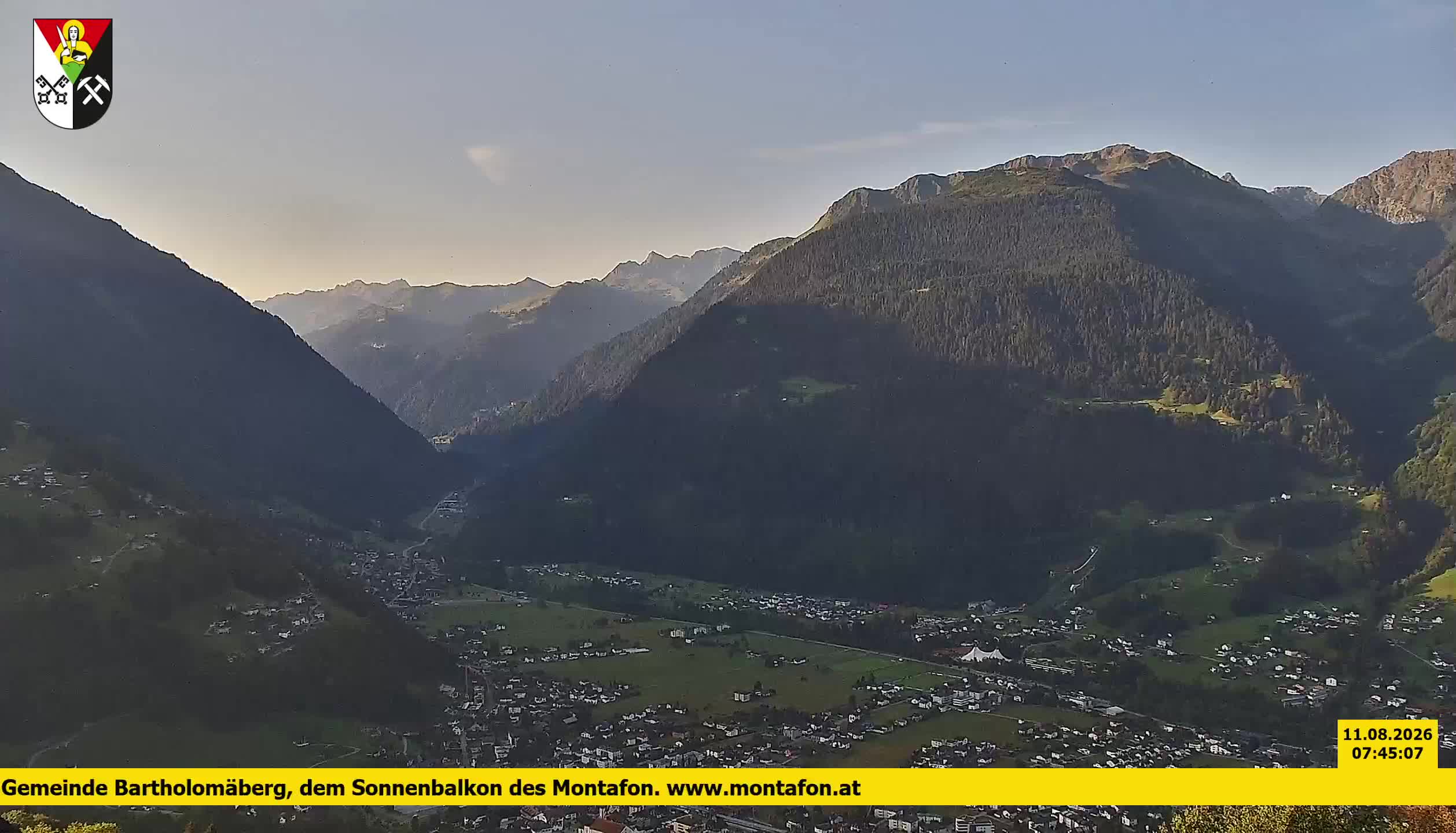 Bartholomäberg | Blick auf Schruns