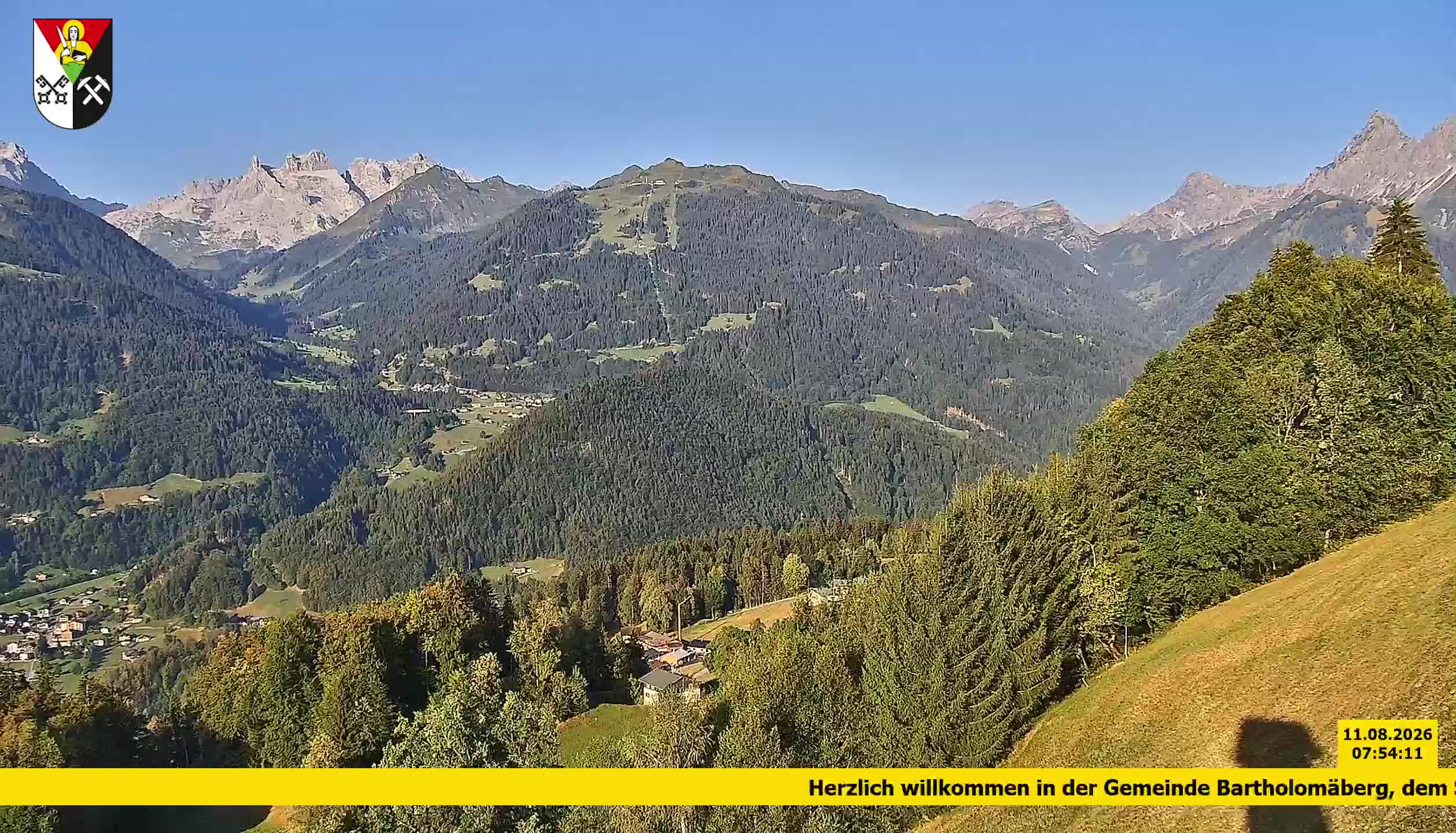 Bartholomäberg | Blick auf Schruns