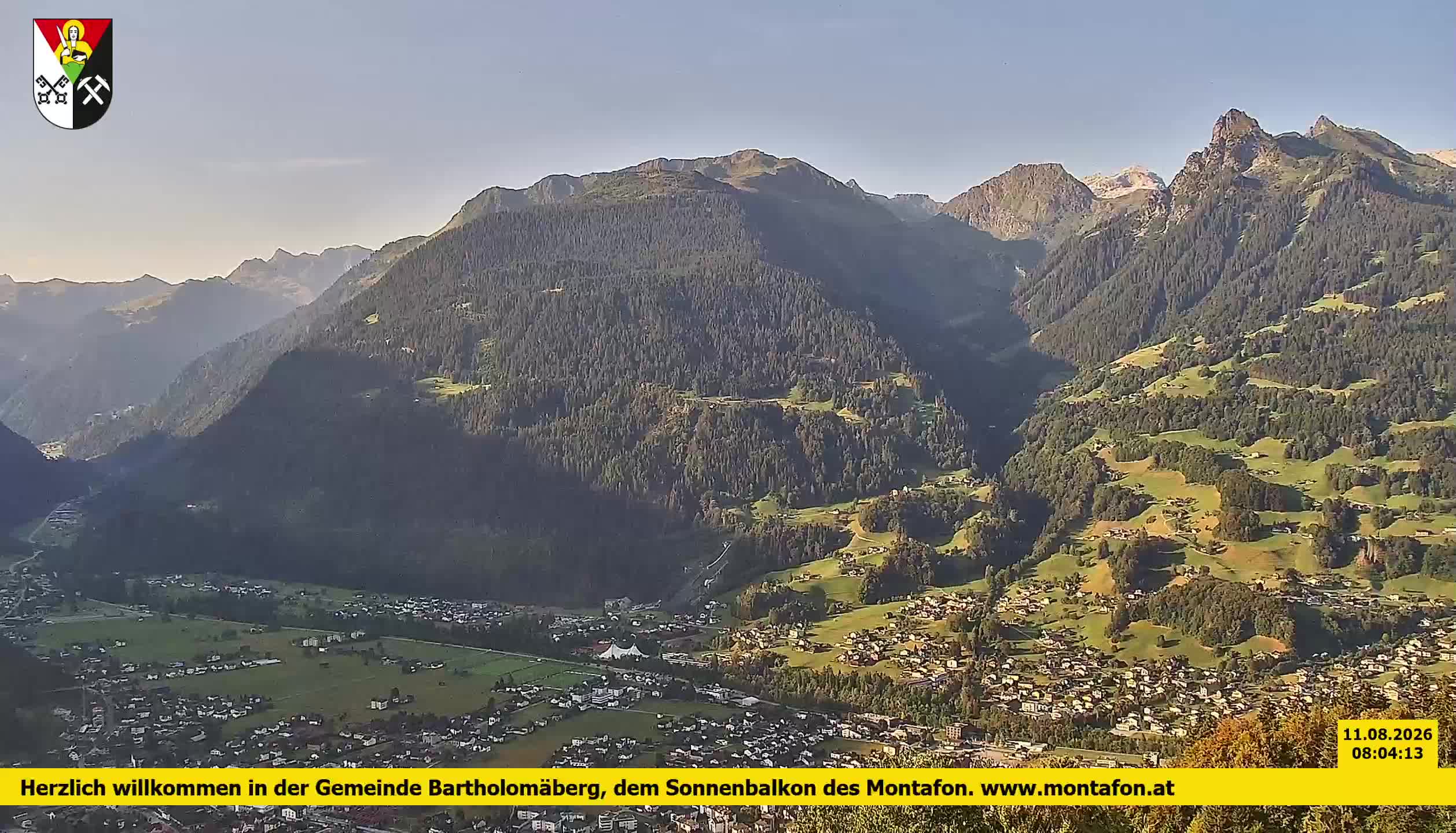 Bartholomäberg | Blick auf Schruns