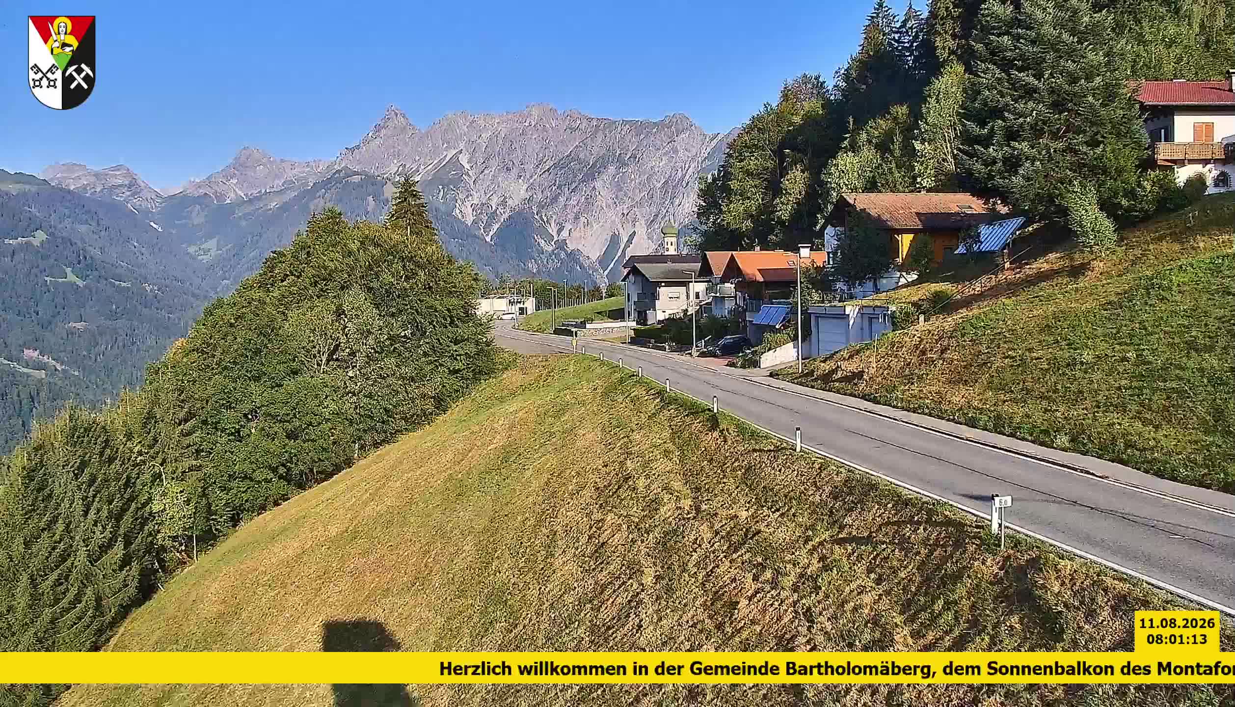 Bartholomäberg | Blick auf Schruns