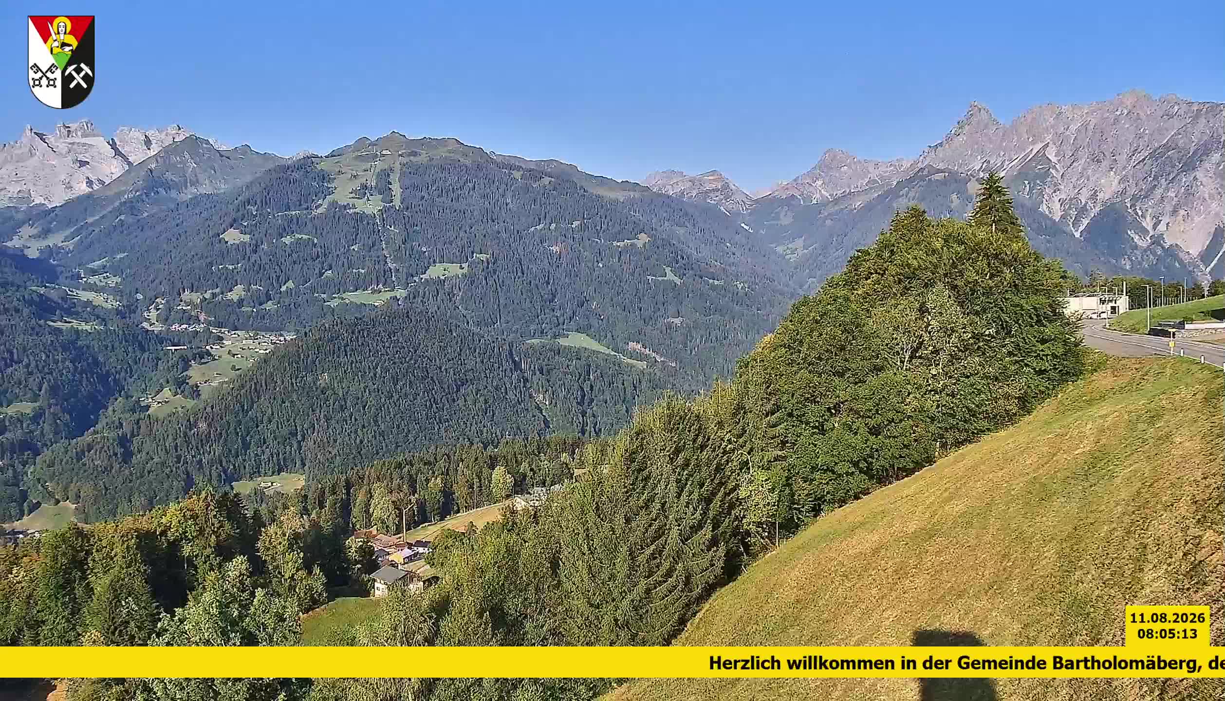 Bartholomäberg | Blick auf Schruns