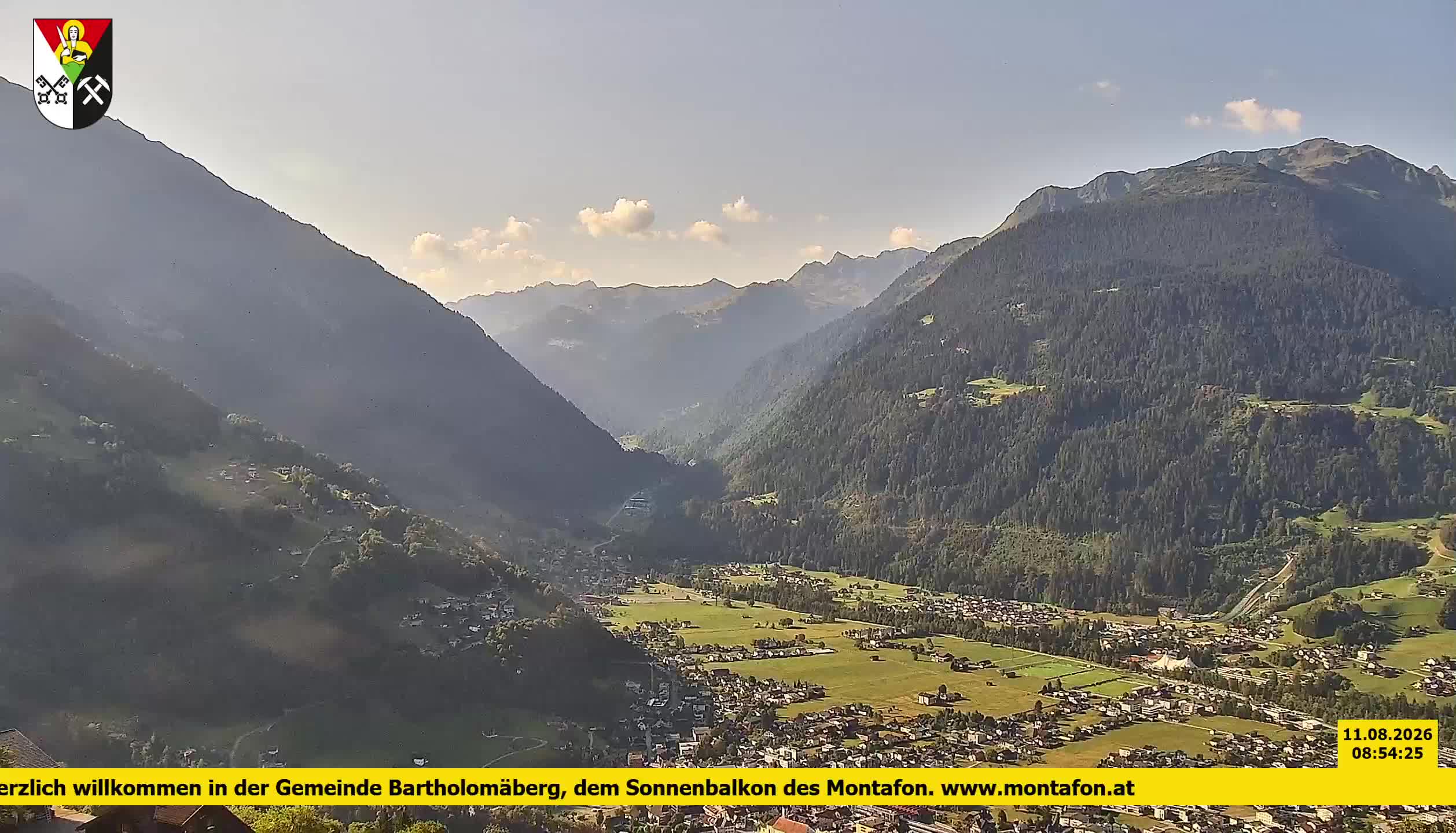 Bartholomäberg | Blick auf Schruns