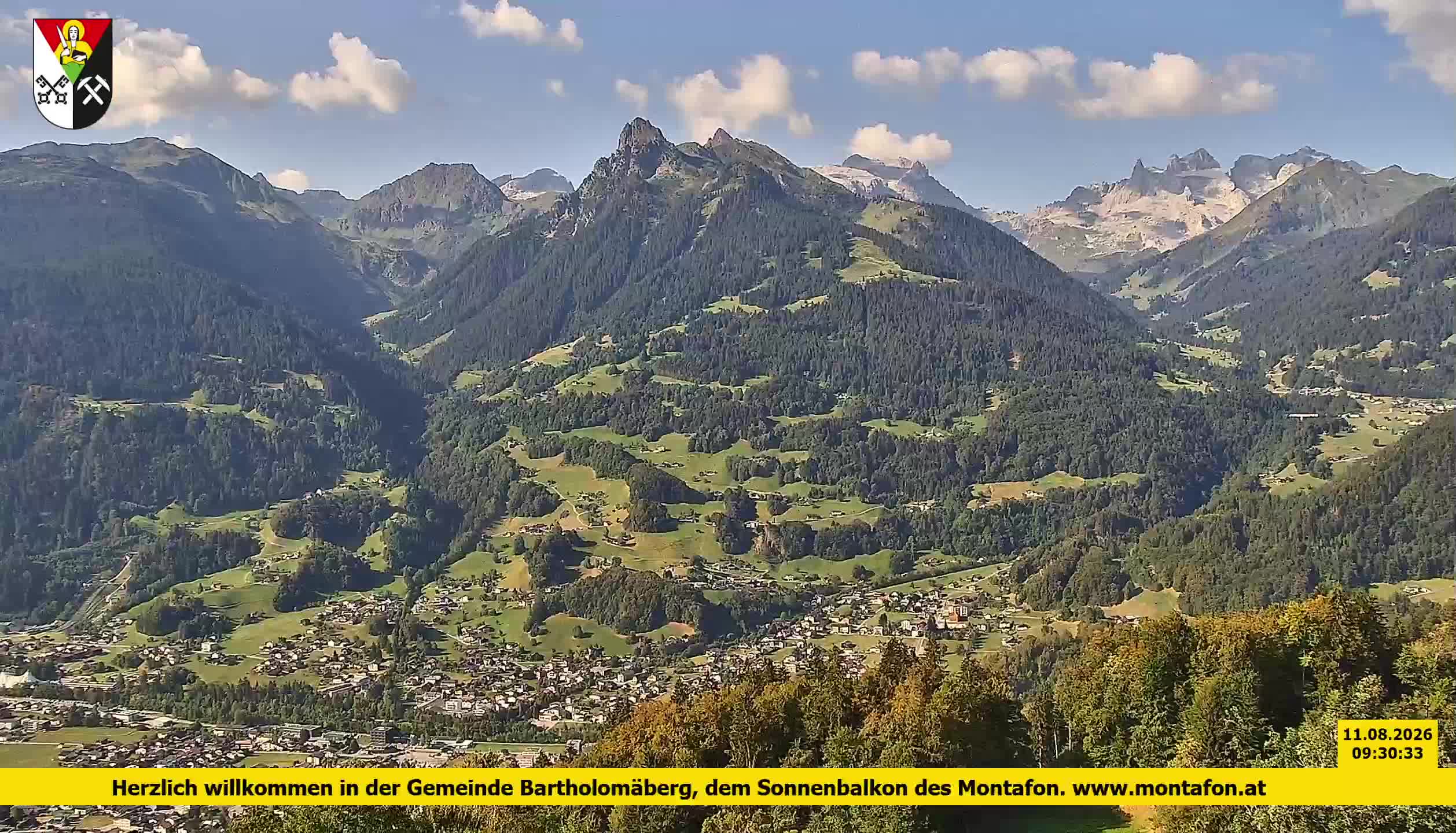 Bartholomäberg | Blick auf Schruns