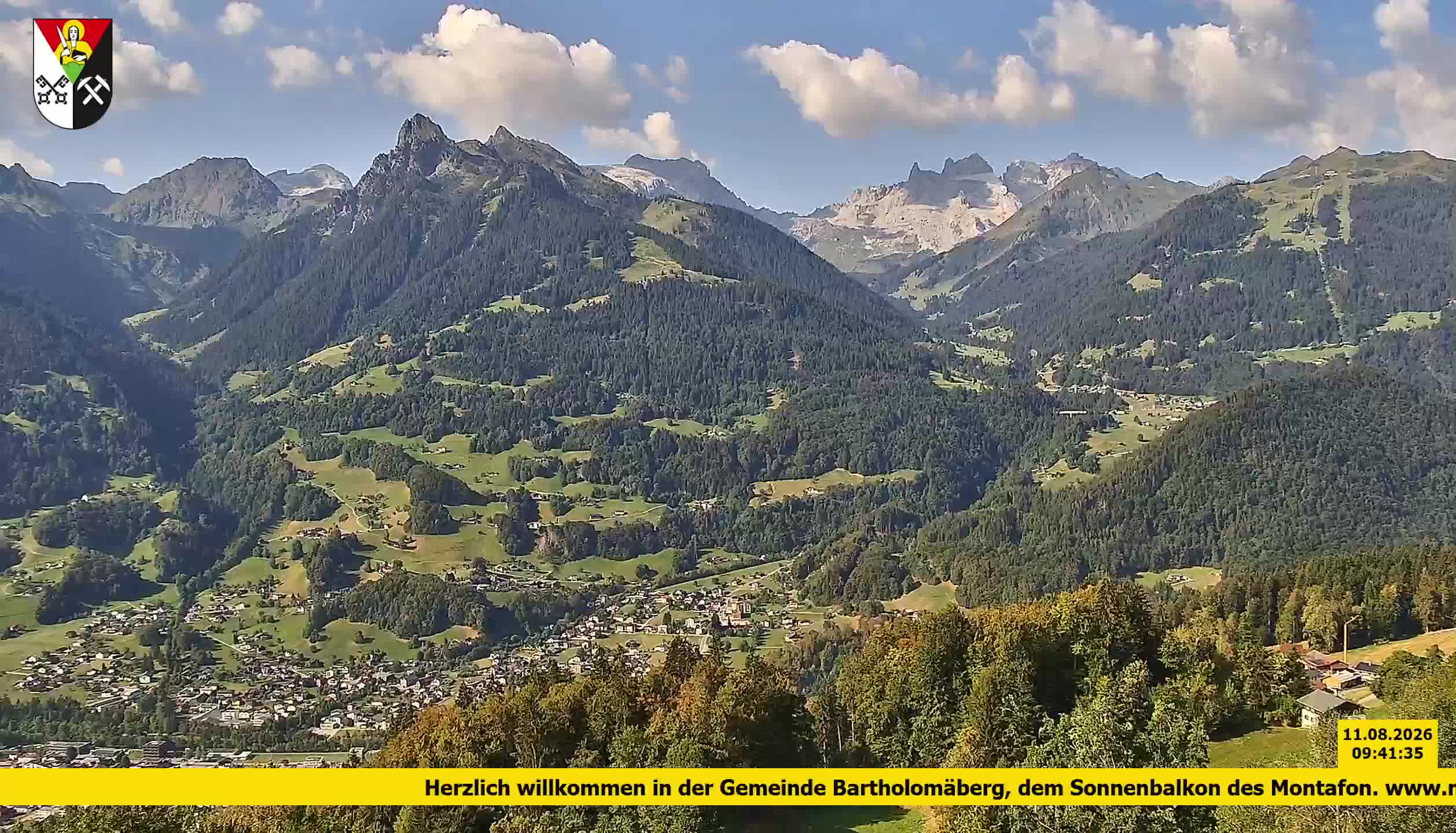 Bartholomäberg | Blick auf Schruns