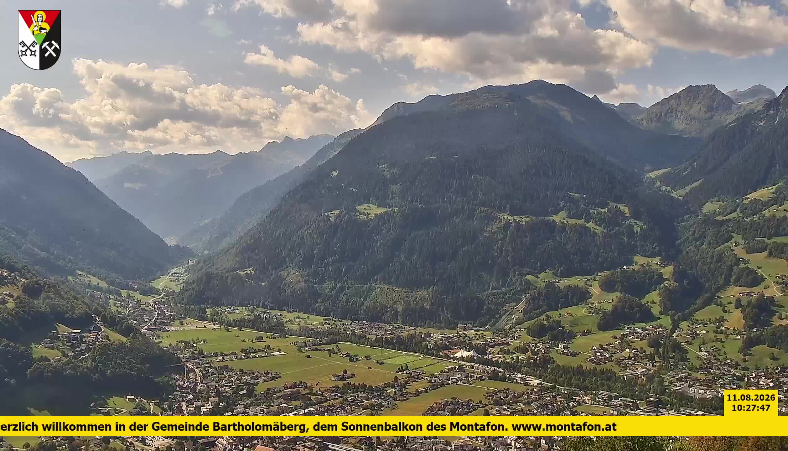 Bartholomäberg | Blick auf Schruns
