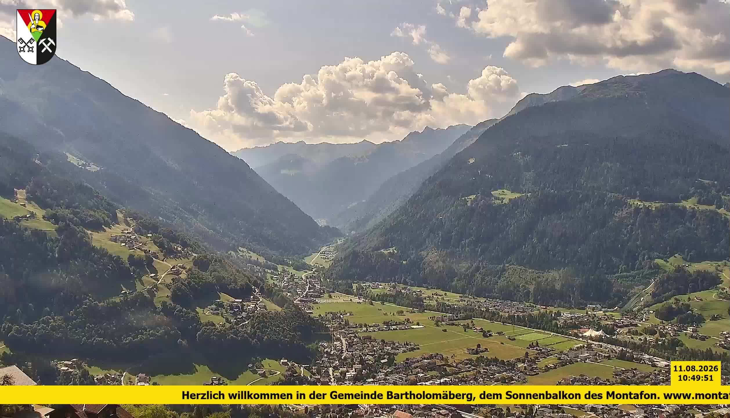 Bartholomäberg | Blick auf Schruns