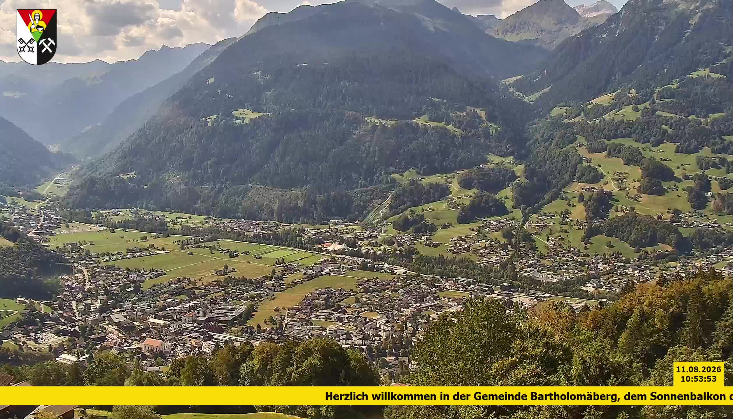 Bartholomäberg | Blick auf Schruns