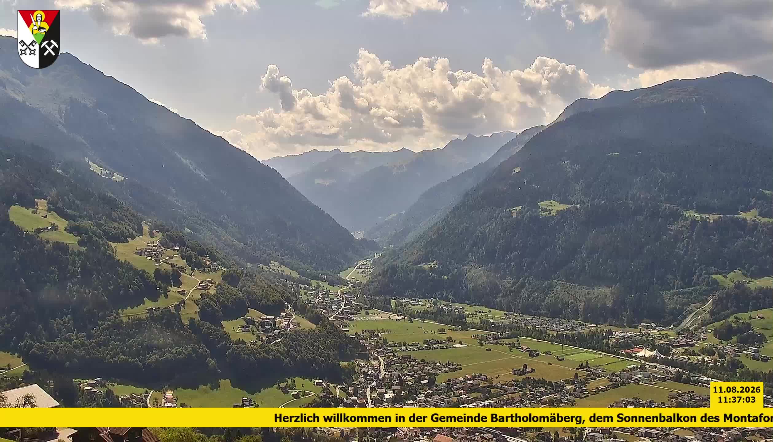 Bartholomäberg | Blick auf Schruns