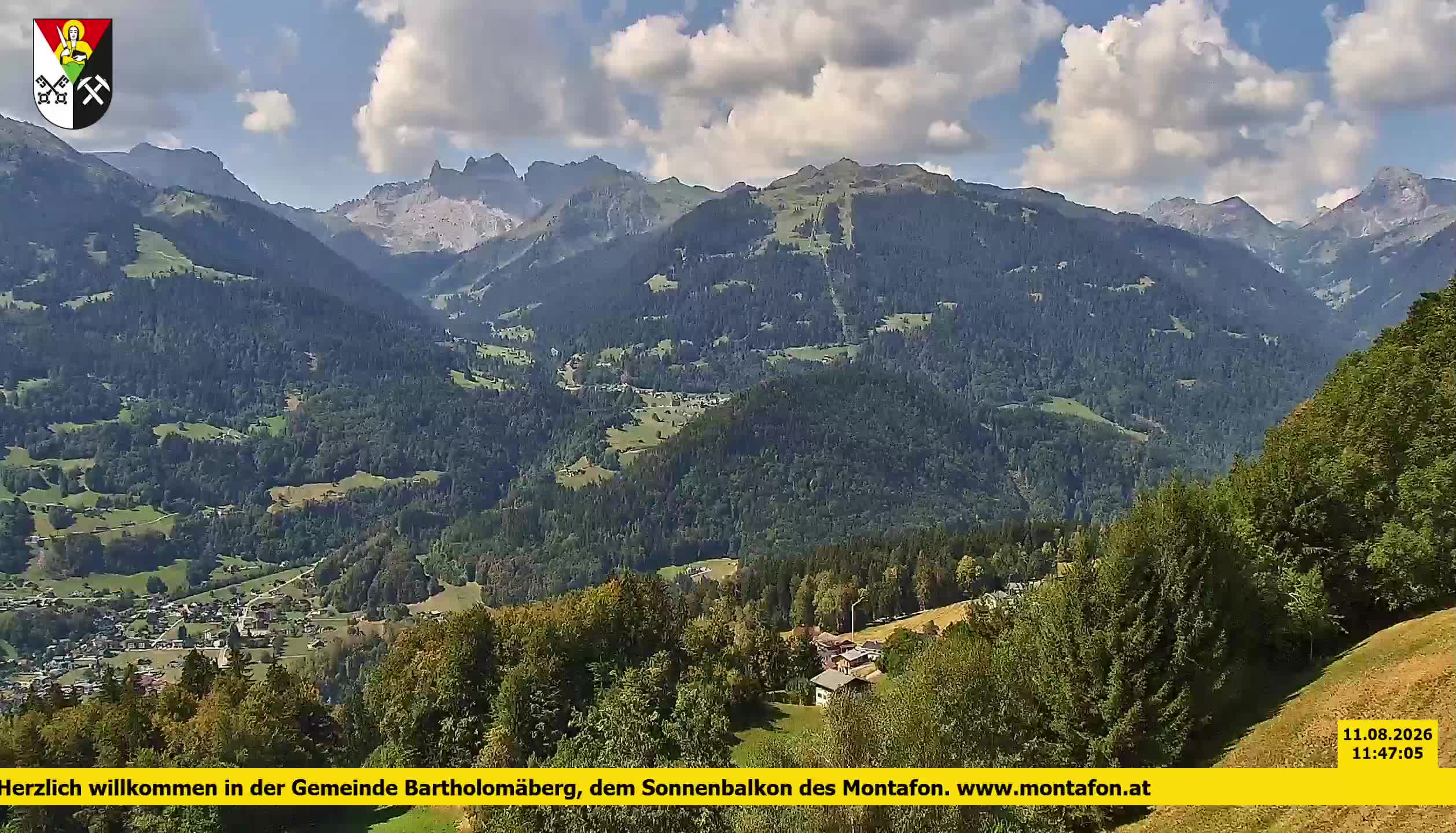 Bartholomäberg | Blick auf Schruns