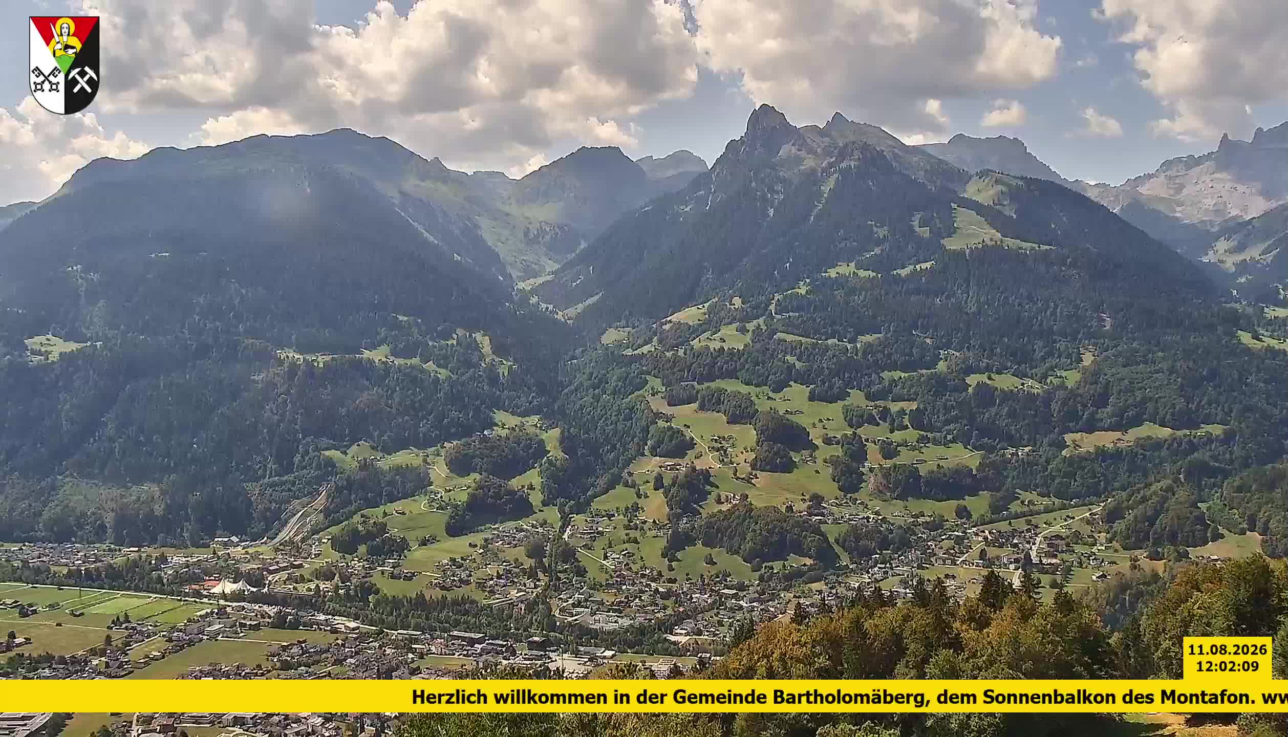 Bartholomäberg | Blick auf Schruns
