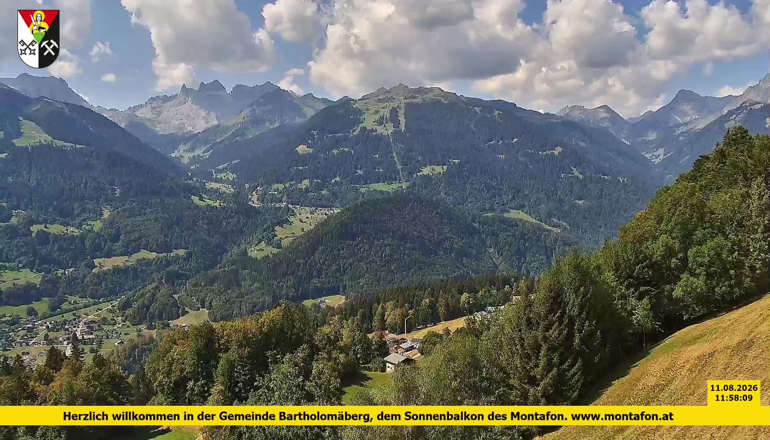 Bartholomäberg | Blick auf Schruns