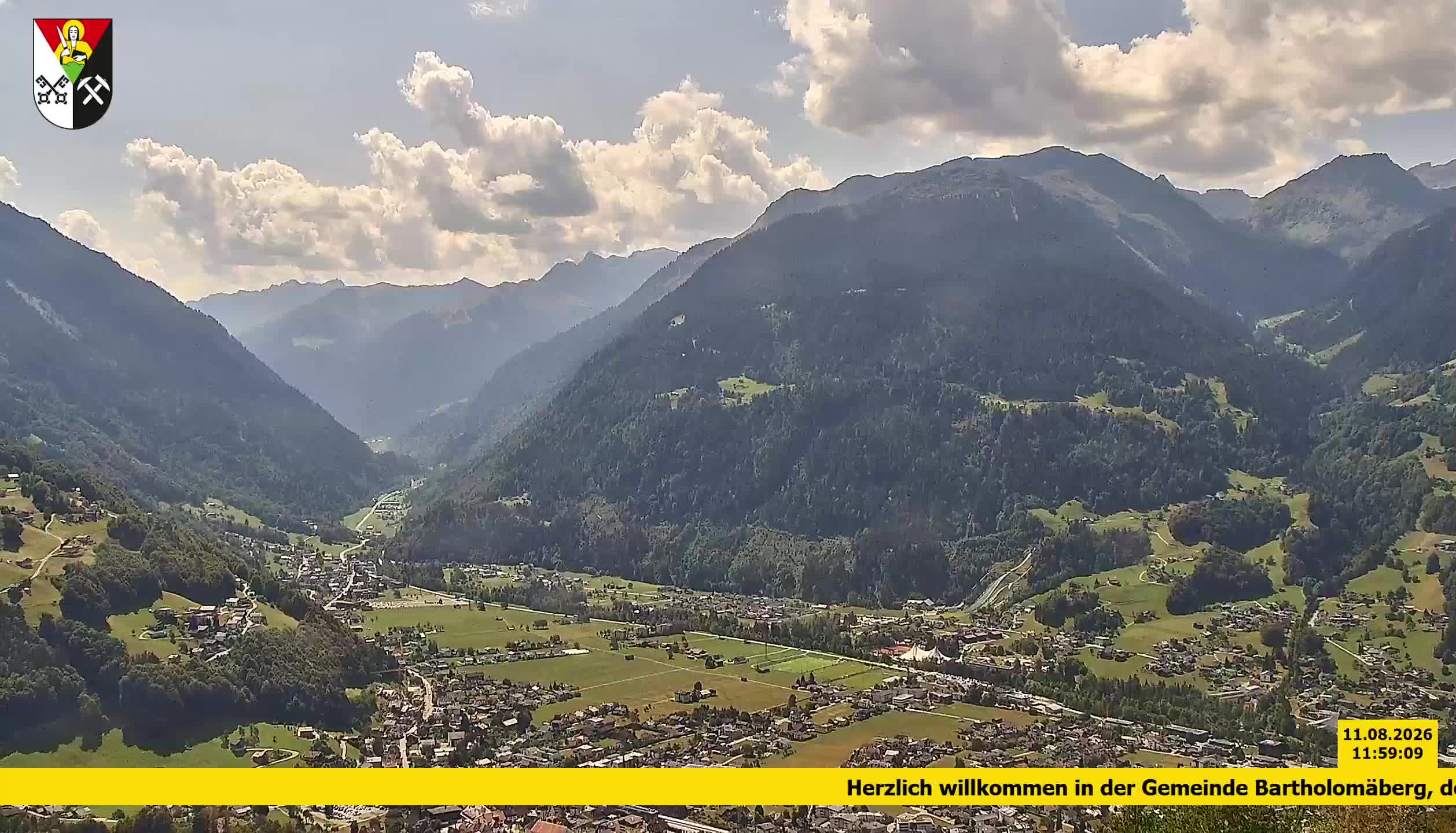Bartholomäberg | Blick auf Schruns