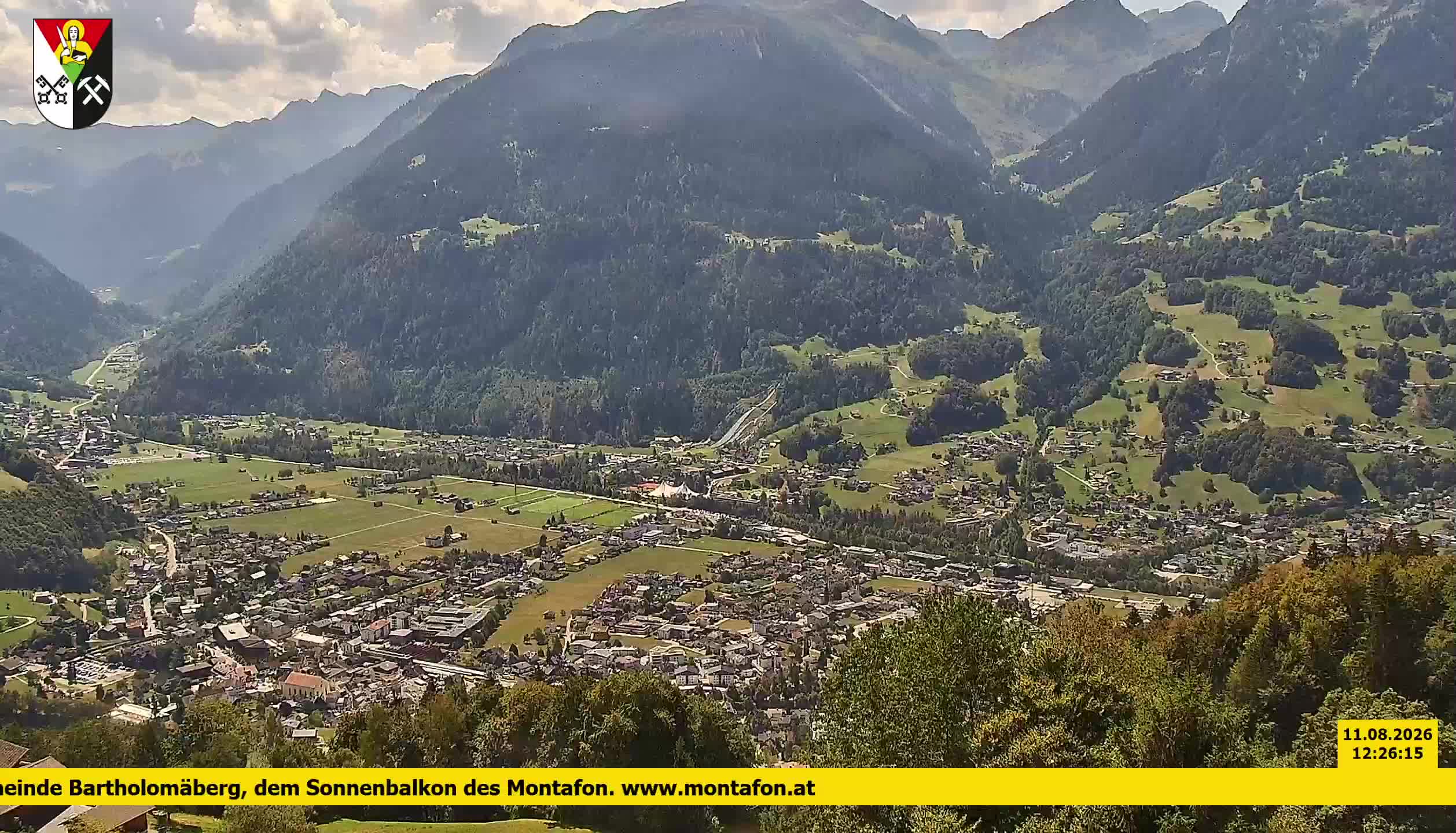 Bartholomäberg | Blick auf Schruns