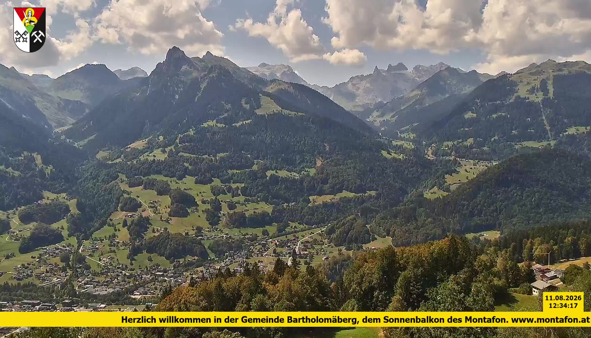 Bartholomäberg | Blick auf Schruns
