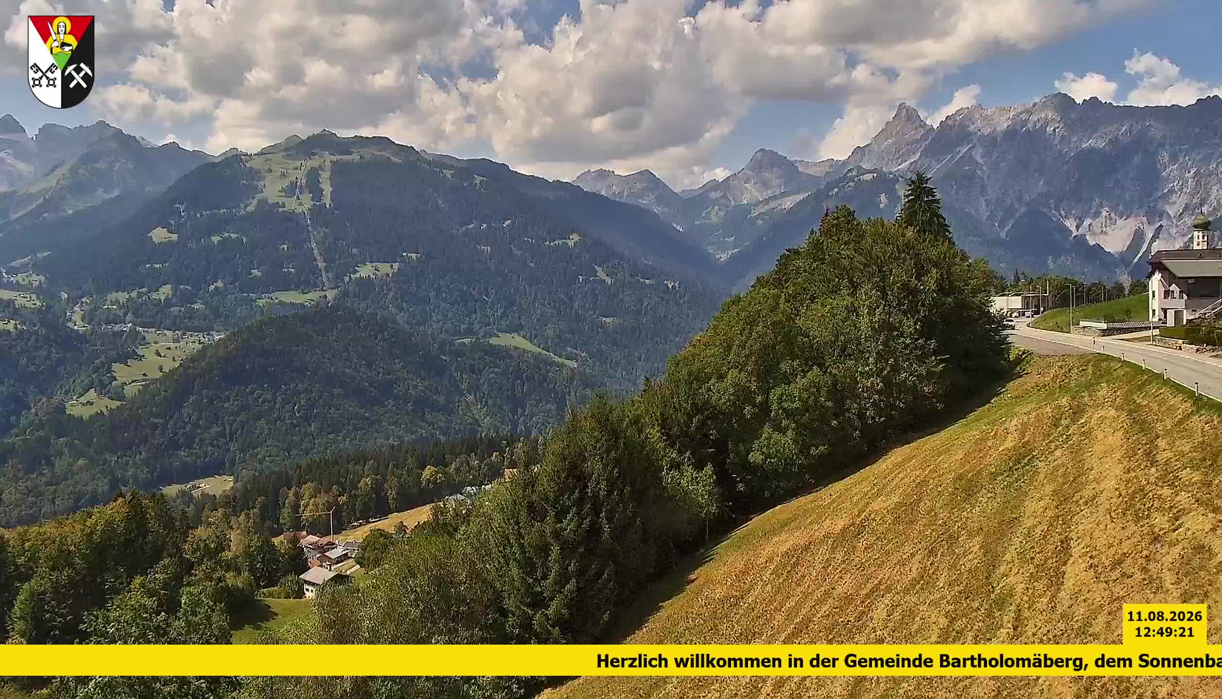Bartholomäberg | Blick auf Schruns