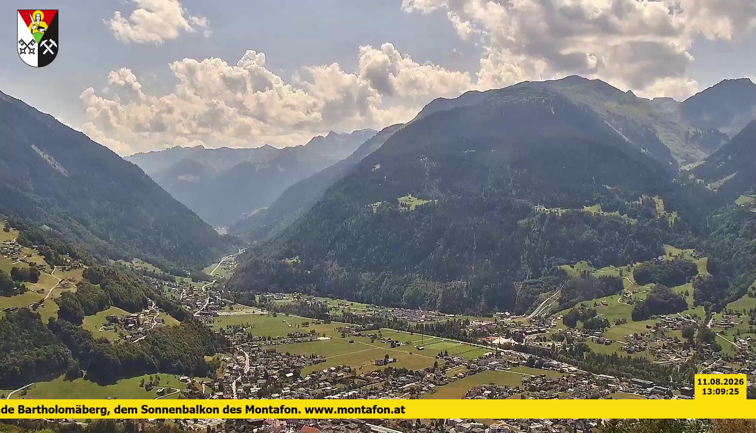 Bartholomäberg | Blick auf Schruns