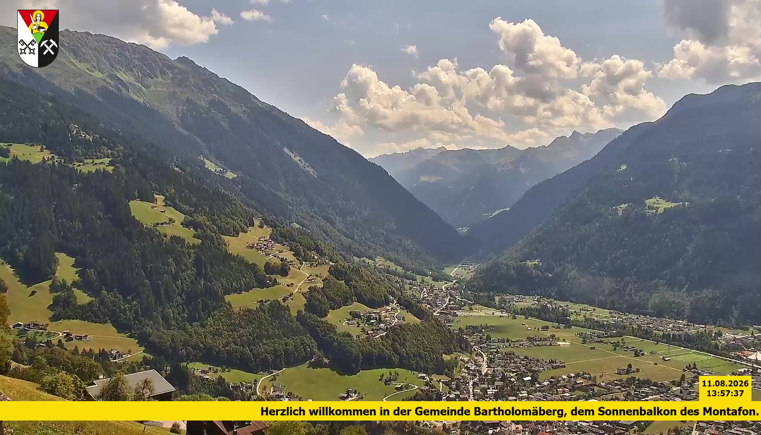 Bartholomäberg | Blick auf Schruns