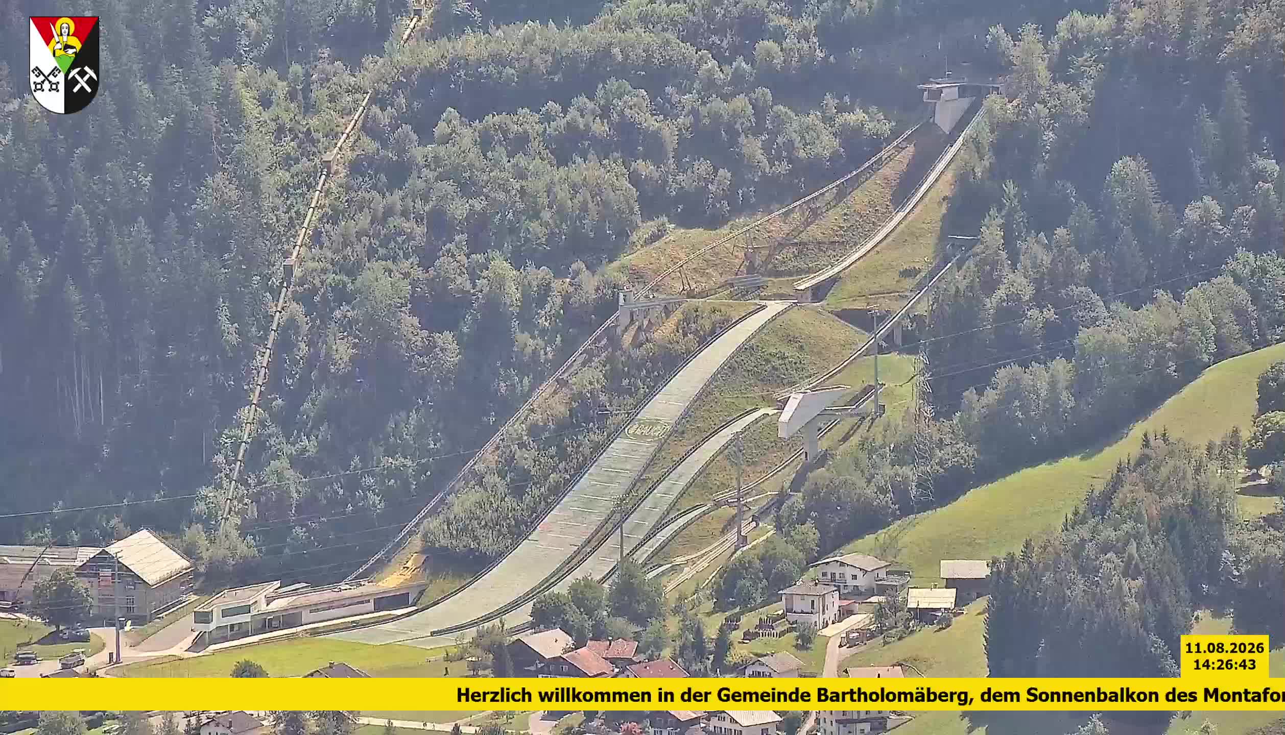 Bartholomäberg | Blick auf Schruns