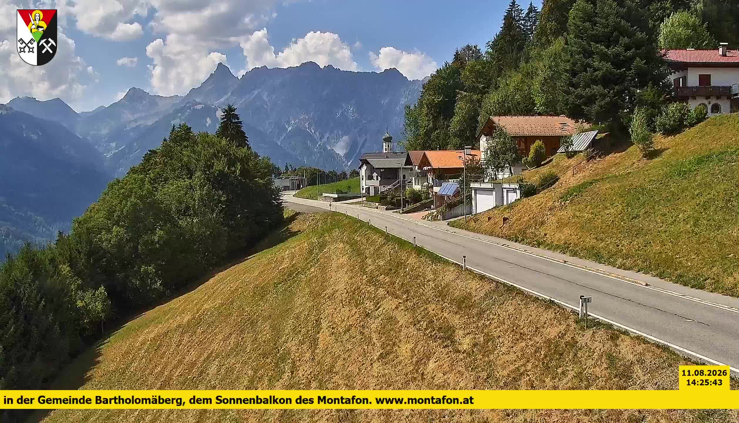 Bartholomäberg | Blick auf Schruns