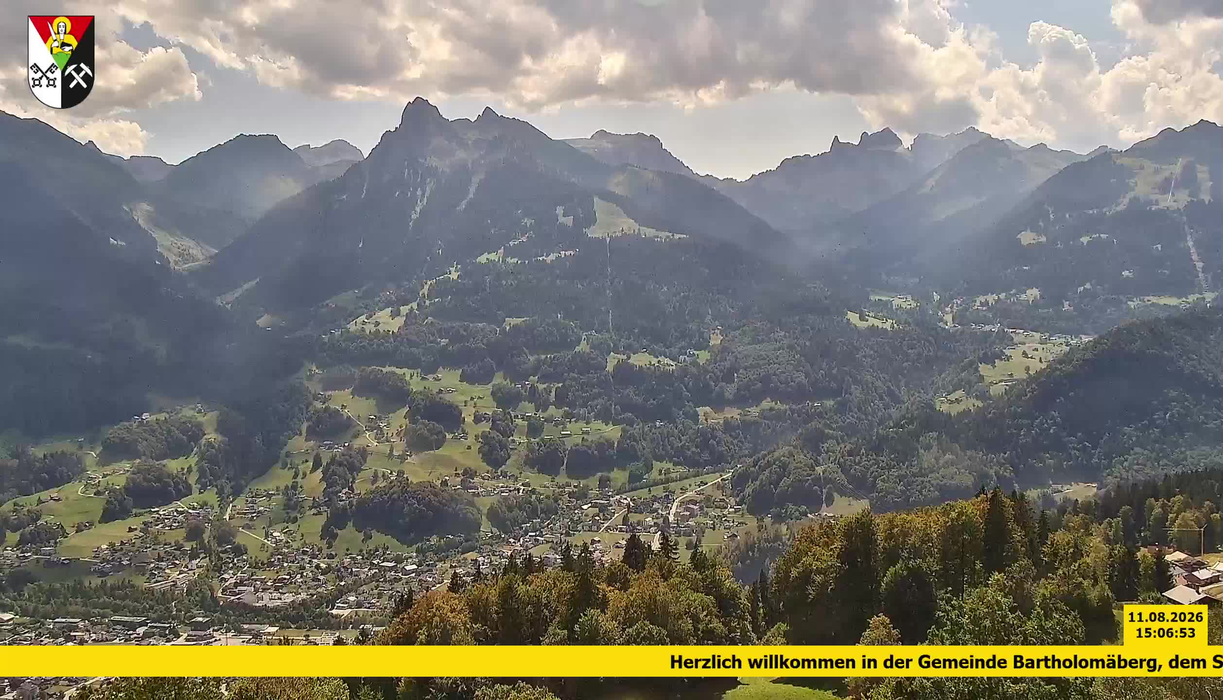Bartholomäberg | Blick auf Schruns